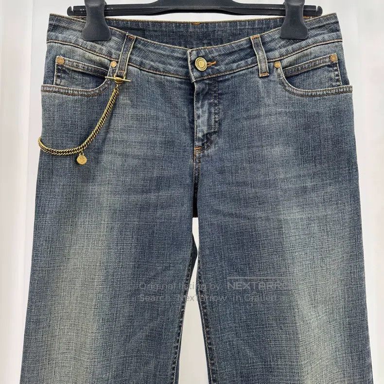 Gucci Gucci Chain washed denim trousers Size 27" / US 4 / IT 40 - 3 Thumbnail