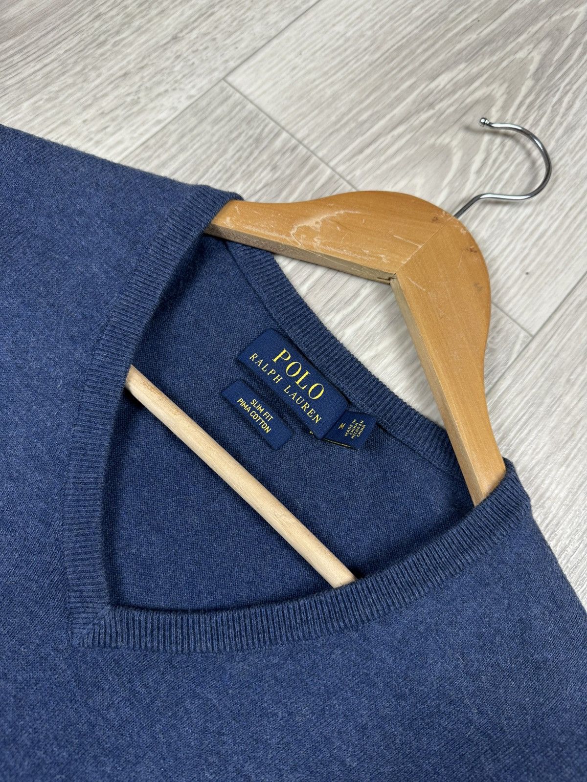 Polo Ralph Lauren Polo Ralph Lauren V-Neck Sweater Jumper Size M Size US M / EU 48-50 / 2 - 5 Thumbnail