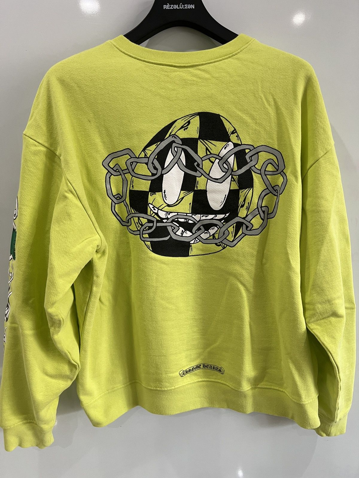 Chrome Hearts CHROME HEARTS MATTY BOY SWET CREW TOPS YELLOW Size US XL / EU 56 / 4 - 7 Thumbnail