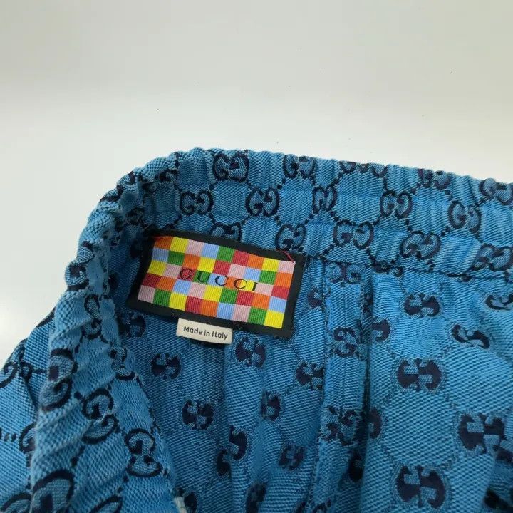 Gucci Gucci Multicolor Double G Printed Canvas Shorts-2507 Size US 44 / EU 60 - 3 Thumbnail