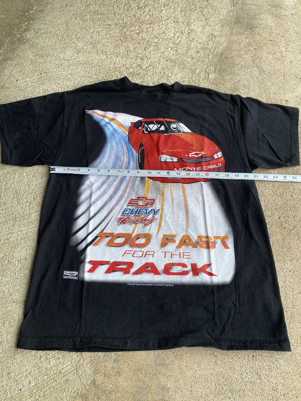 NASCAR × Vintage Vintage Y2K NASCAR Chevy Racing Black Shirt Size US L / EU 52-54 / 3 - 10 Thumbnail