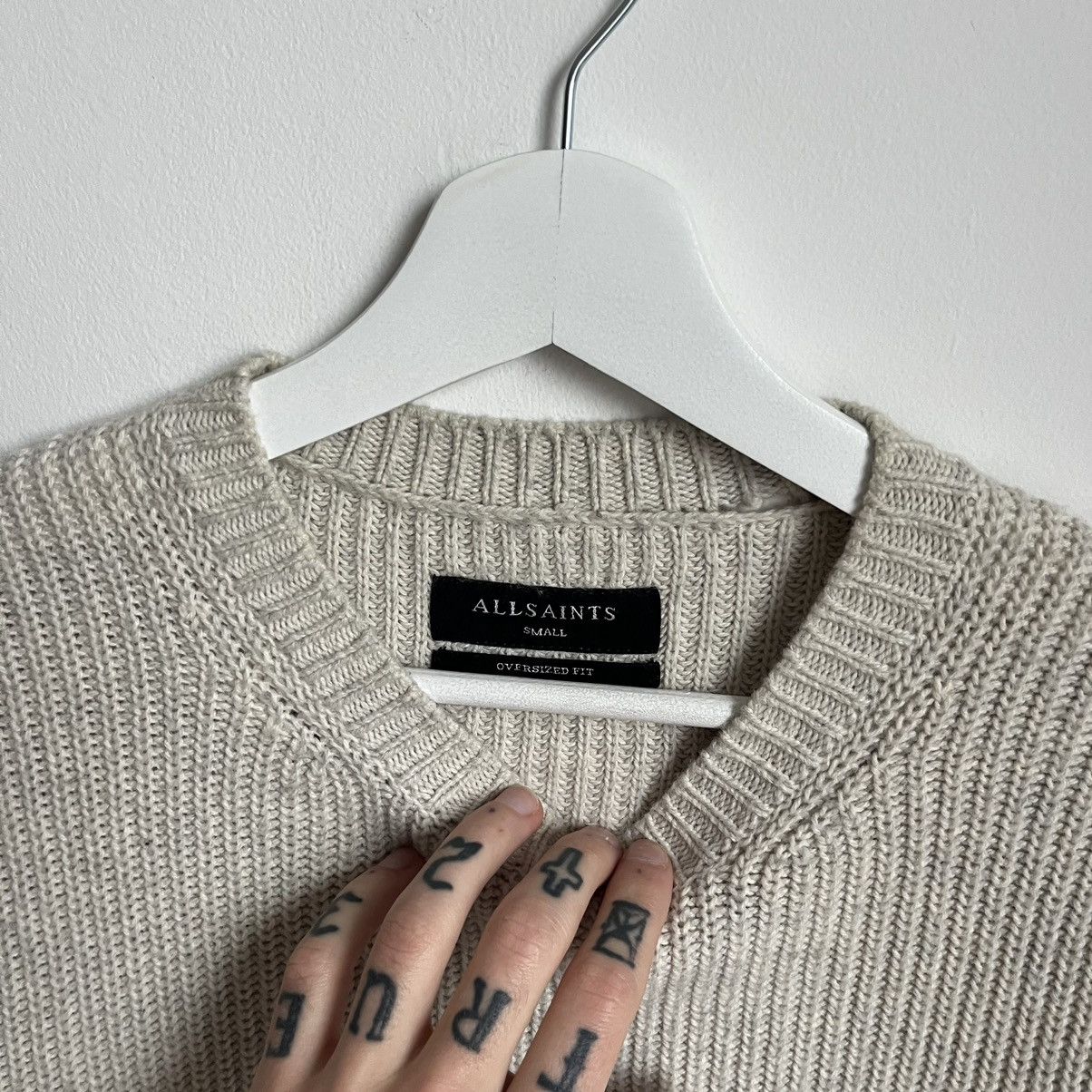 Allsaints AllSaint Distressed Oversized Sweater S/M Size US S / EU 44-46 / 1 - 4 Thumbnail