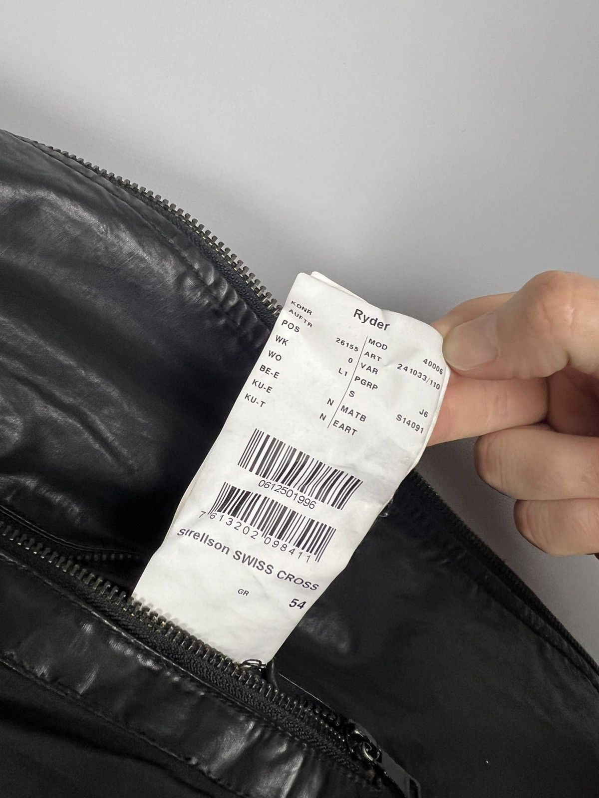 Strellson Strellson Swiss Cross mens motorcycle waxed cotton jacket Size US XL / EU 56 / 4 - 15 Thumbnail