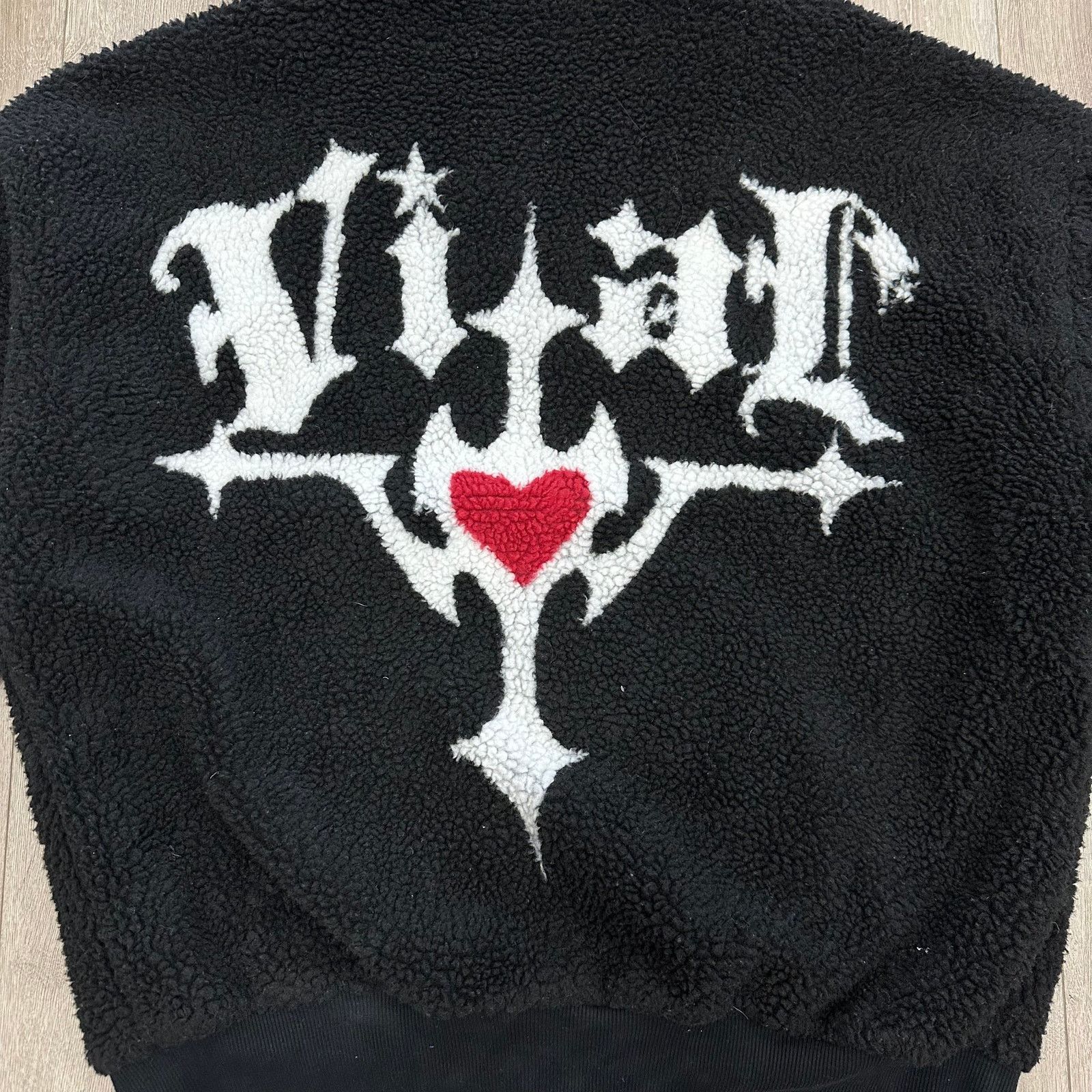 Supreme Vital Creations Spider Fleece Sherpa Zip Up Hoodie Sweater Size US L / EU 52-54 / 3 - 9 Thumbnail