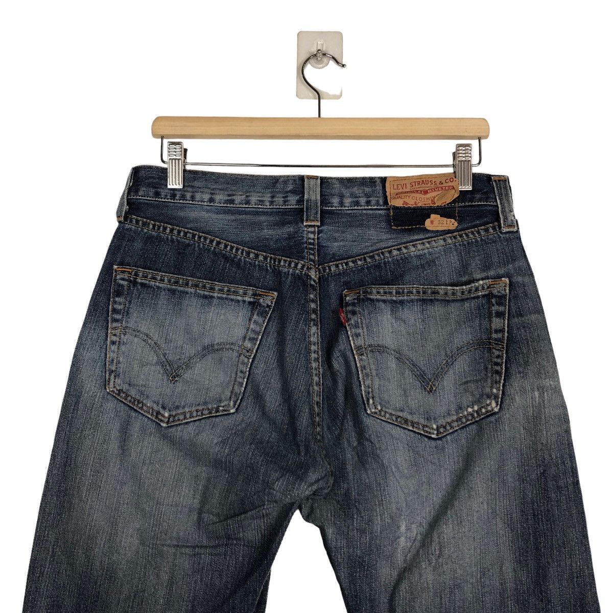 Levi's 🔥90’s VINTAGE LEVI’S ORIGINAL 501 STRAIGHT CUT DISTRESSED Size US 30 / EU 46 - 8 Thumbnail
