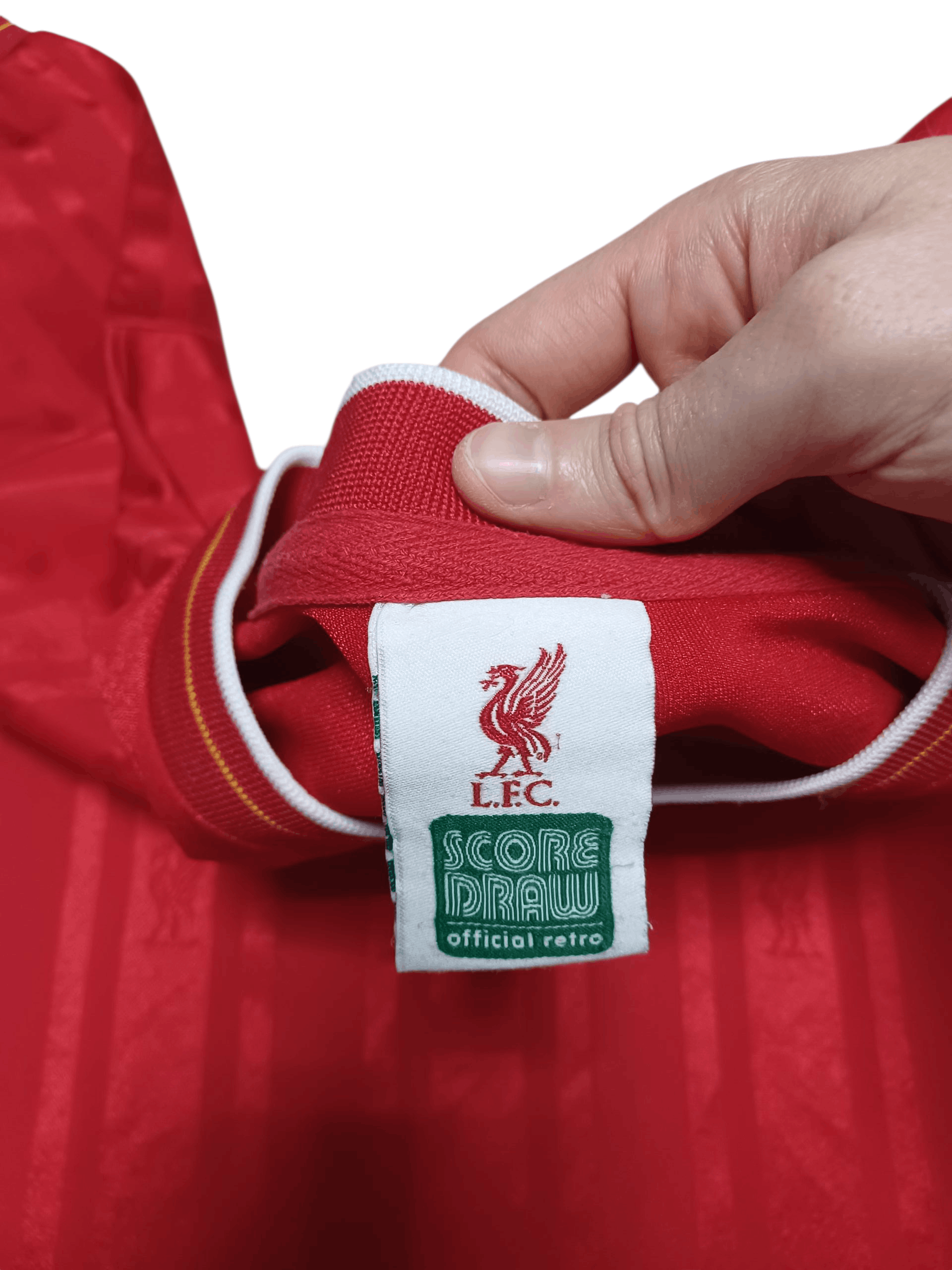 Other LIVERPOOL VINTAGE 1986/1987 SCORE DRAW CROWN PAINTS JERSEY Size US M / EU 48-50 / 2 - 4 Thumbnail