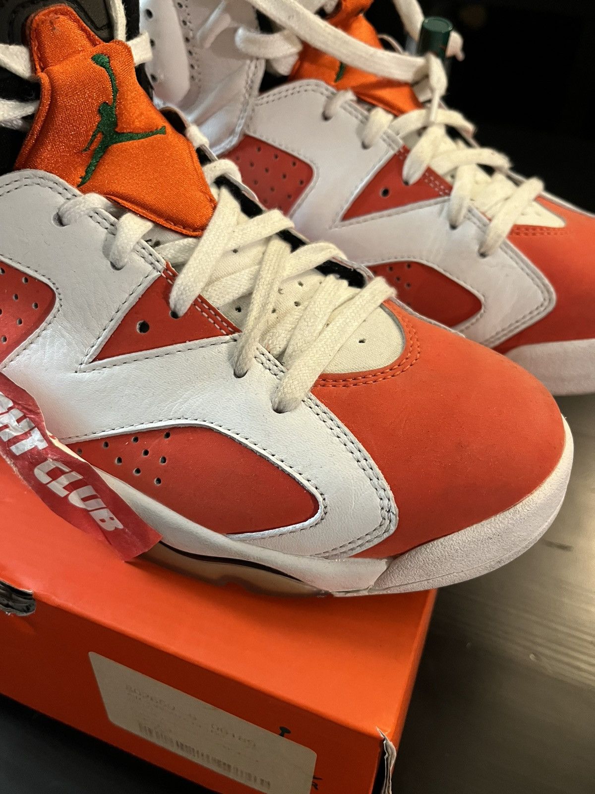 Jordan Brand Air Jordan 6 Retro Gatorade Size US 7.5 / EU 40-41 - 11 Thumbnail