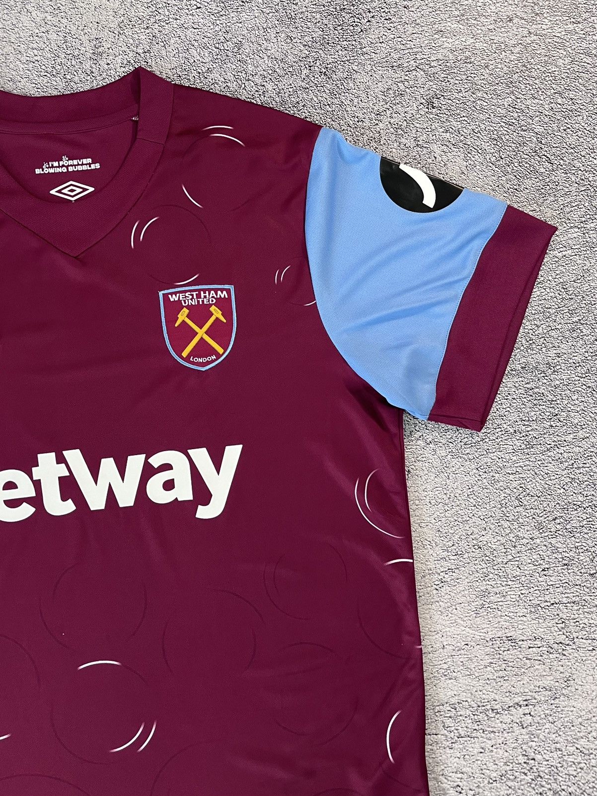 Umbro James Ward-Prowse West Ham United Home Shirt Umbro Jersey Size US XXL / EU 58 / 5 - 4 Thumbnail