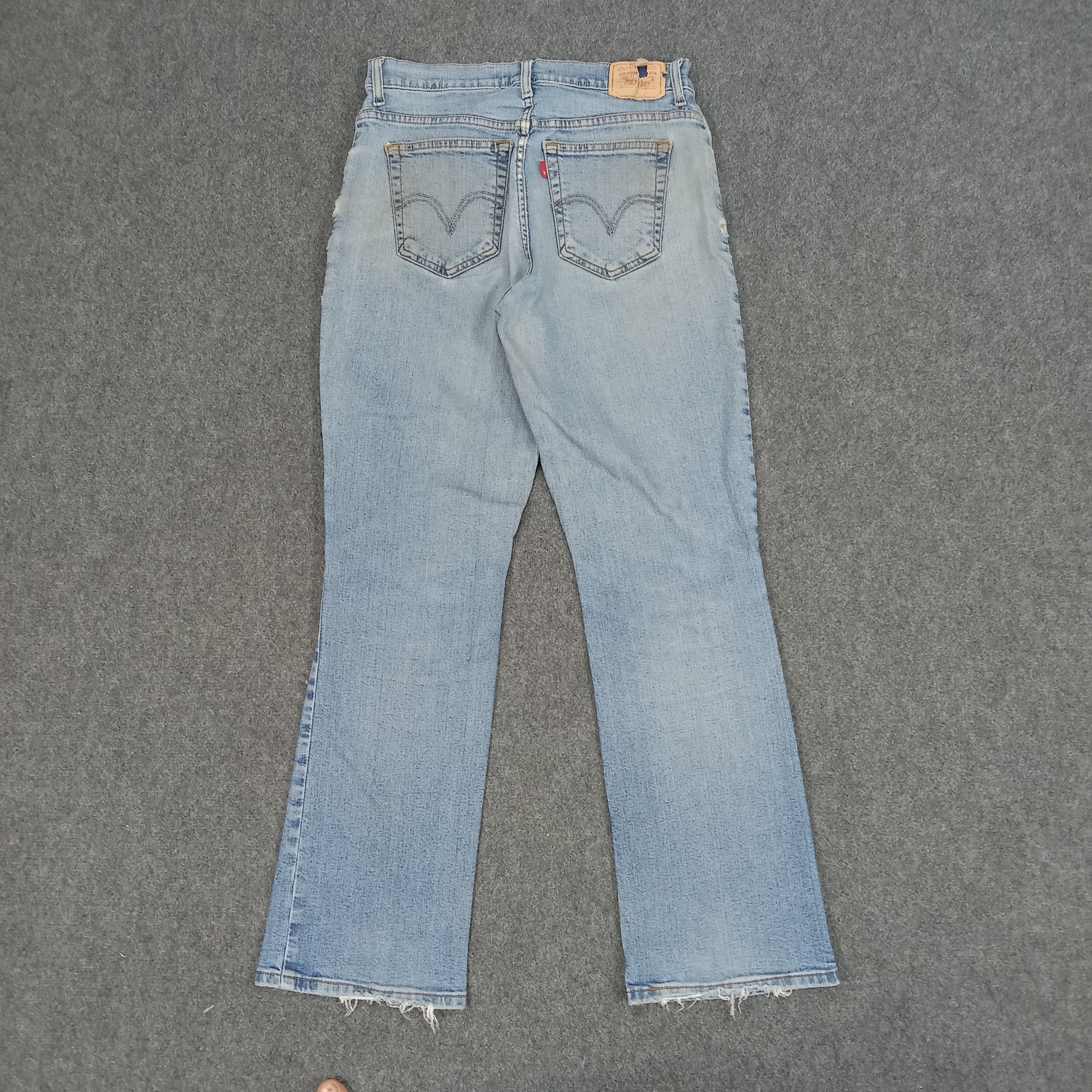 Levi's × Vintage Levi's American Distressed Style Denim Jeans Size 30" / US 8 / IT 44 - 6 Thumbnail