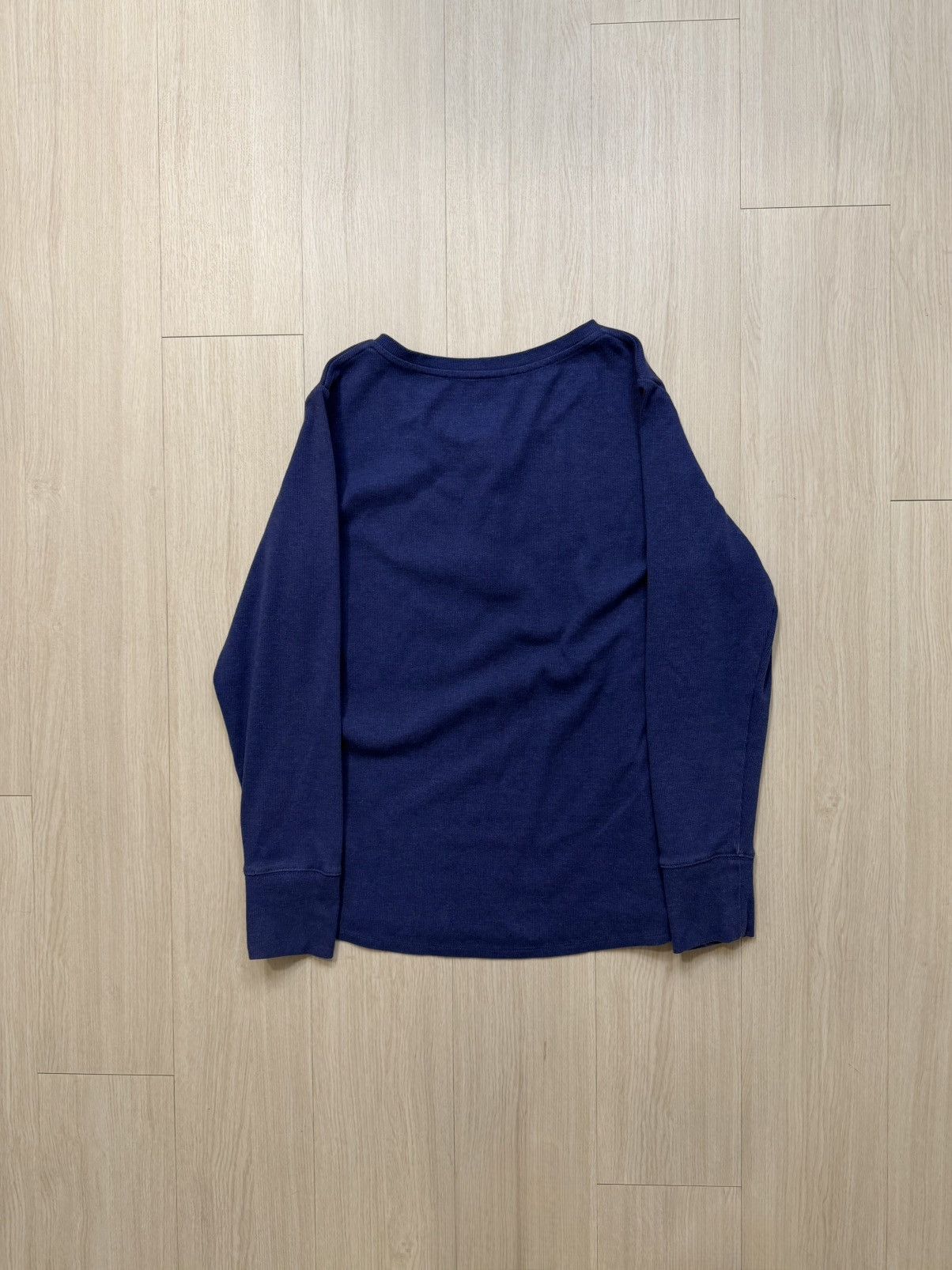 Other Blue Mountain Blue Henley Shirt Size US L / EU 52-54 / 3 - 3 Thumbnail