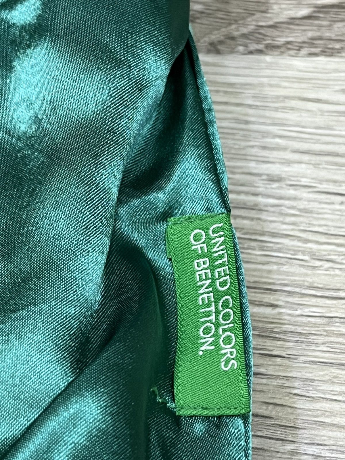 United Colors Of Benetton 🔥Benetton Faux Fur Magnetic Closure Tote Y2K LGB IF 6 9 Size ONE SIZE - 16 Thumbnail