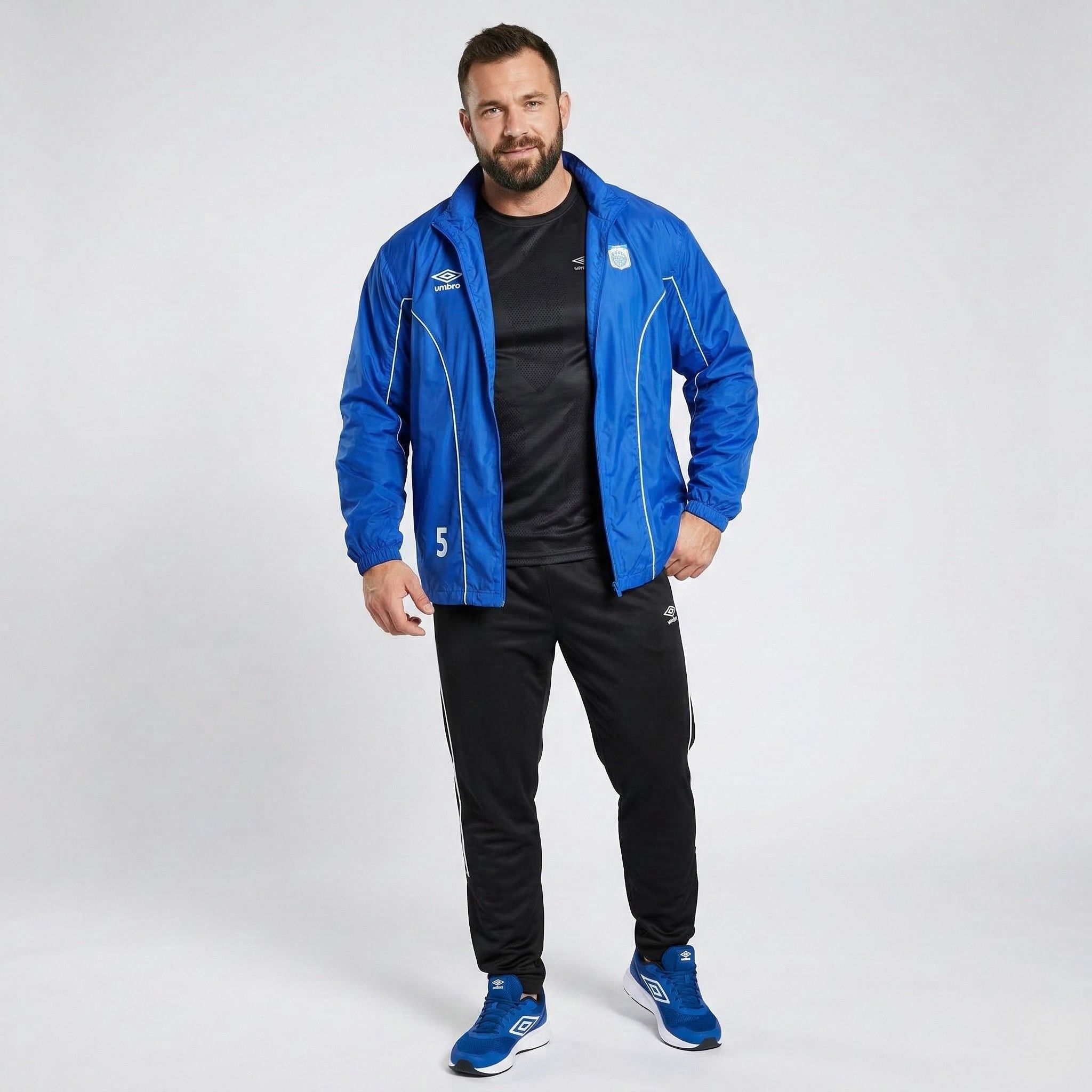 Supreme × Umbro Supreme Umbro Gradient Track Jacket - Navy Blue