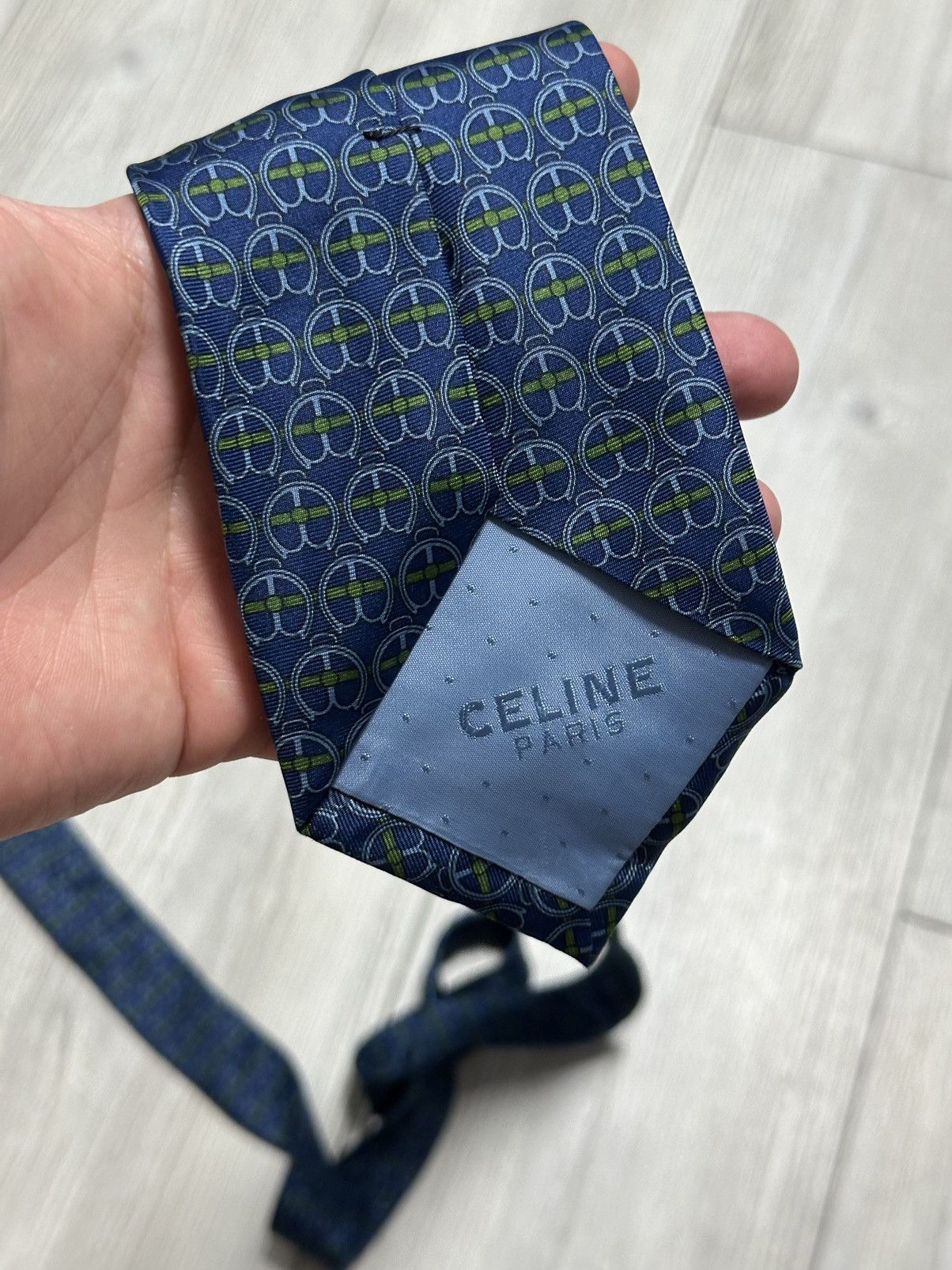 Celine Celine Tie Nice Design Fullprint Art Size ONE SIZE - 5 Thumbnail