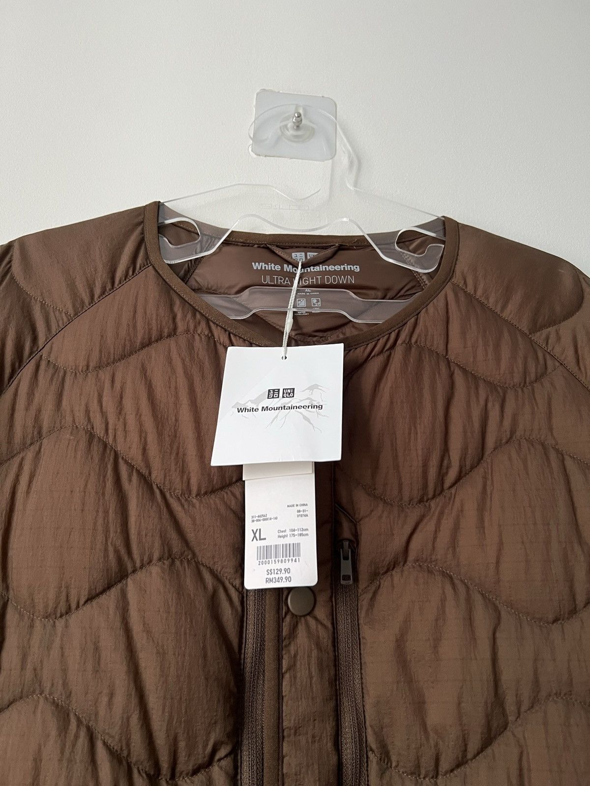Uniqlo × White Mountaineering UNIQLO WHITE MOUNTAINEERING QUILTED DOWN JACKET Size US XL / EU 56 / 4 - 4 Thumbnail