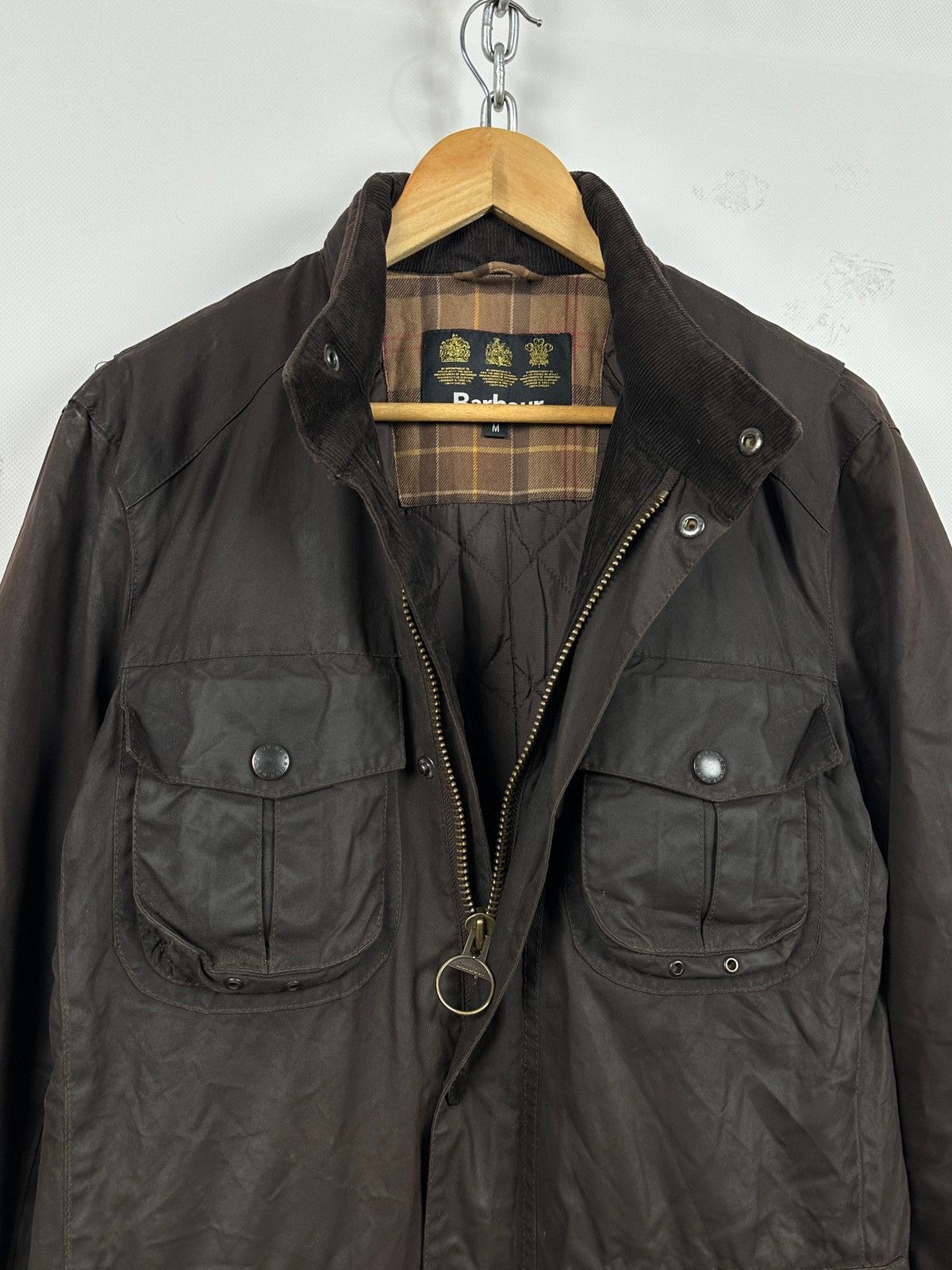 Barbour Barbour Corbridge Brown Waxed Coat Jacket Size US M / EU 48-50 / 2 - 11 Thumbnail