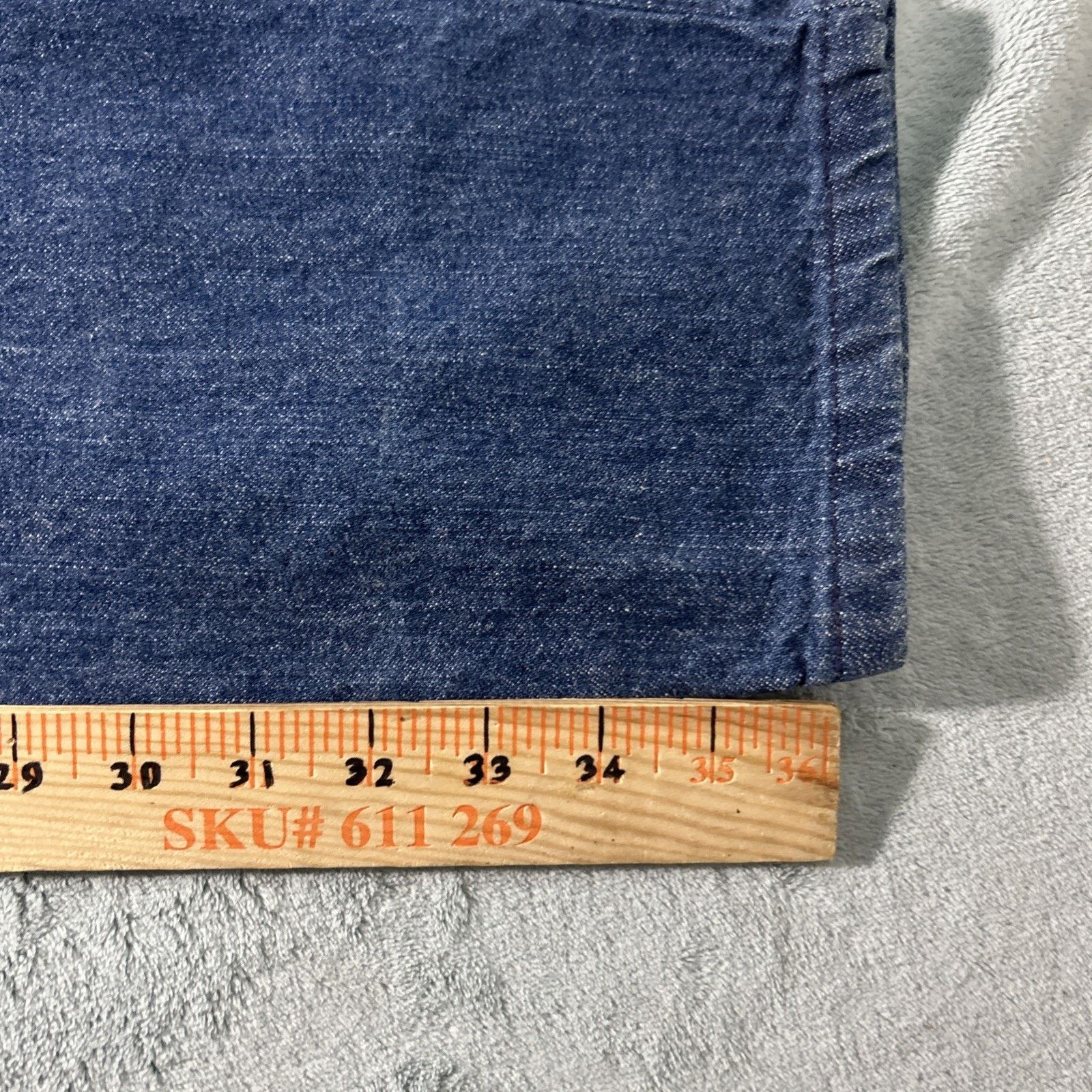 Levi's Rough Riders Buckle Back Style Jeans Womens 32x36 Bare Back Size 38" / US 16 / IT 52 - 12 Thumbnail