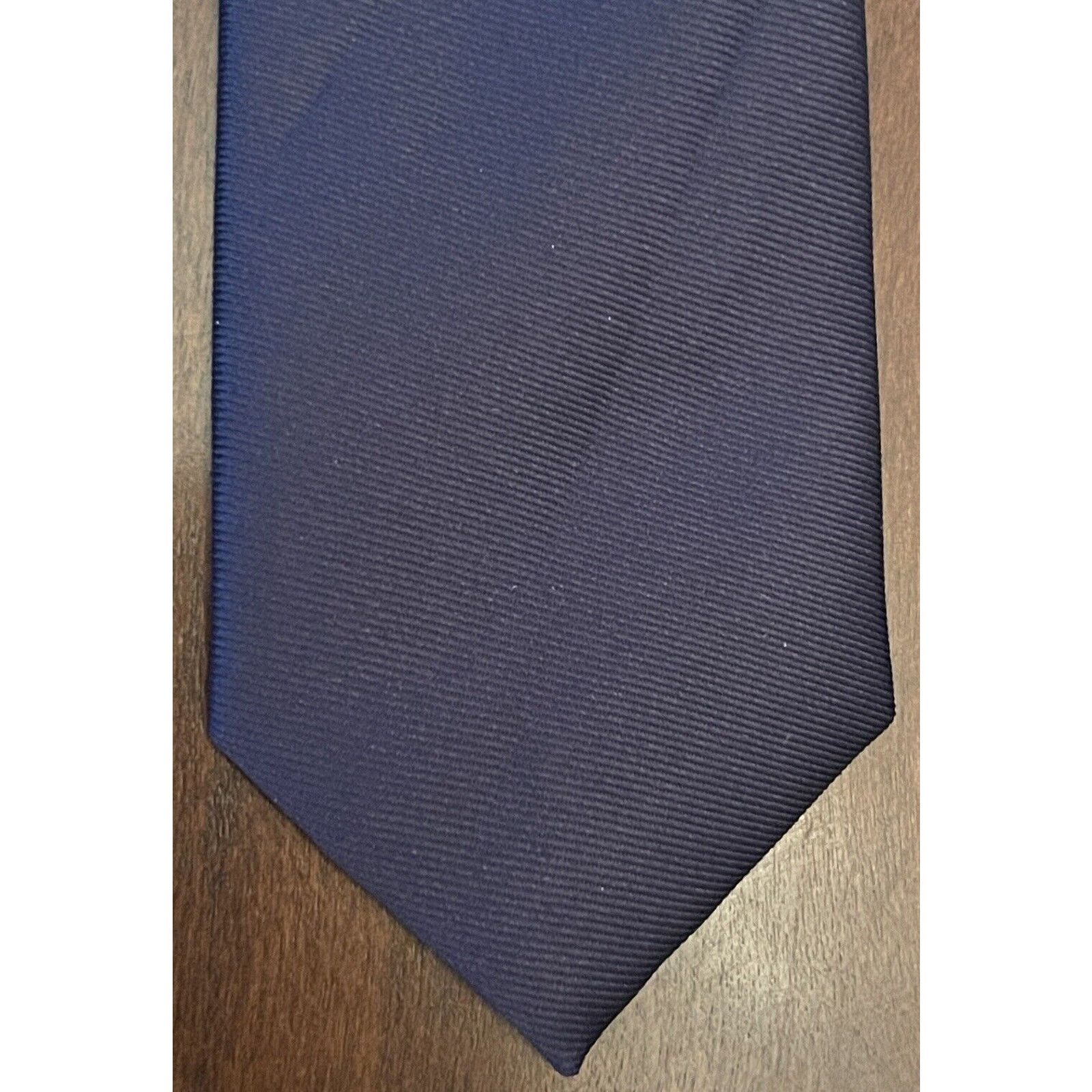 Express Express Blue 100% Polyester Men’s Neck Tie Made In China Size ONE SIZE - 1 Thumbnail