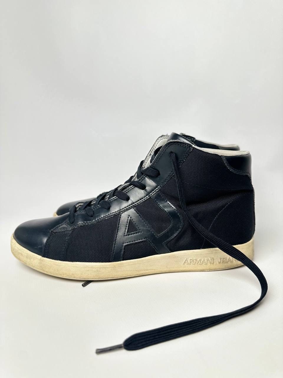 Armani Vintage Armani Jeans Avant Garde High Shoes AJ Size US 9.5 / EU 42-43 - 7 Thumbnail