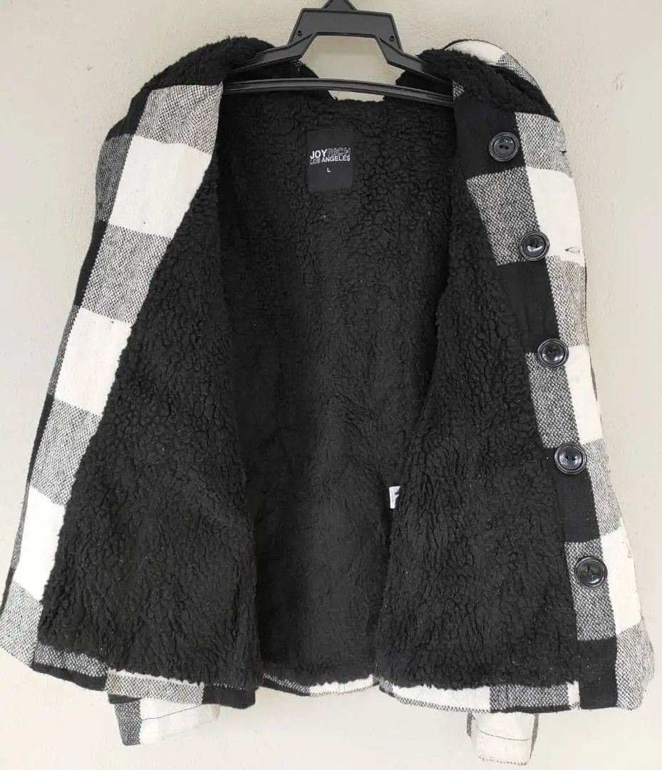 Flannel Joyrich Sherpa Hoodie Jacket Size US S / EU 44-46 / 1 - 4 Thumbnail