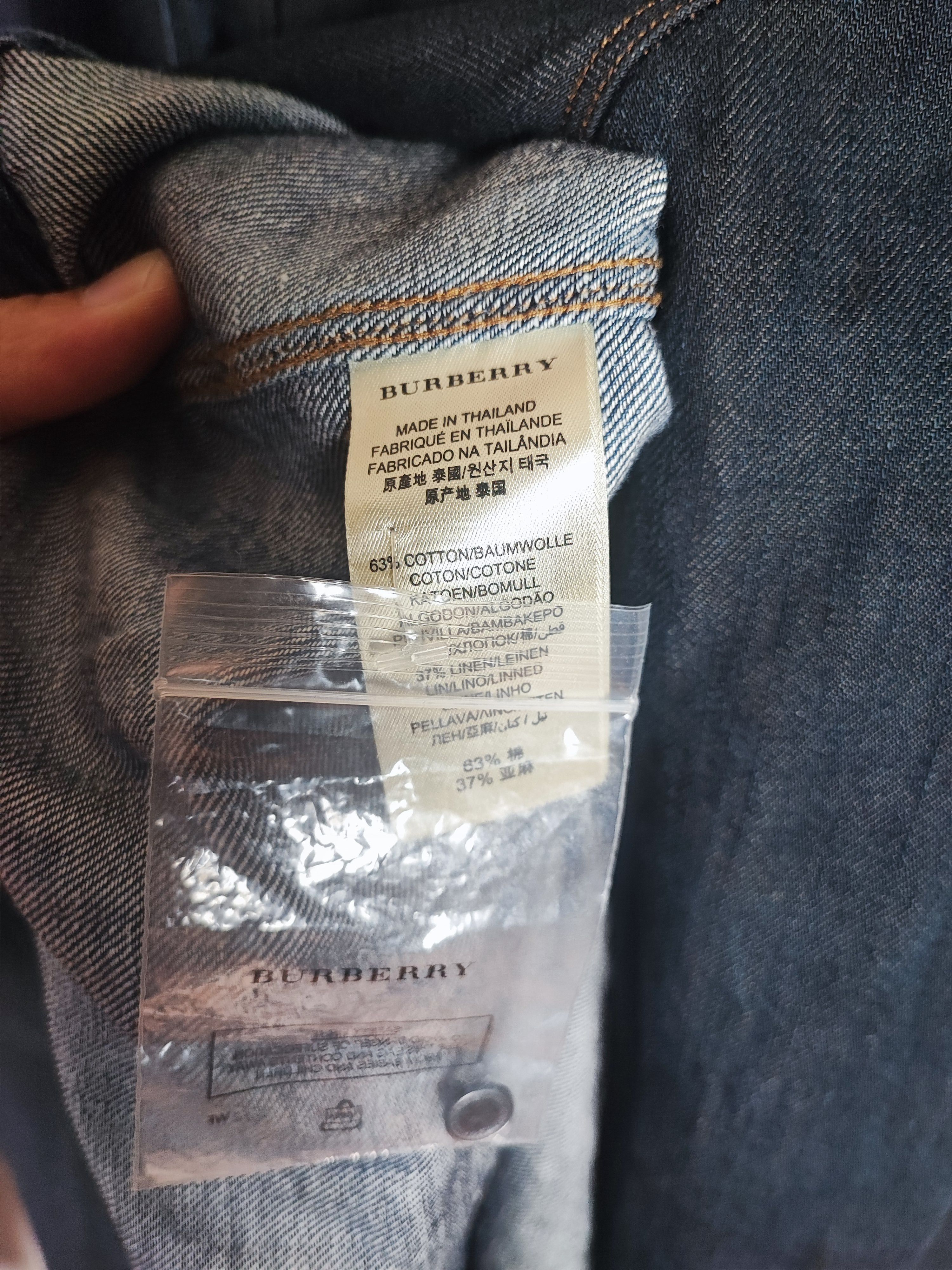 Burberry 🔥Rare Burberry Denim's shirt M🔥 Size US M / EU 48-50 / 2 - 8 Thumbnail