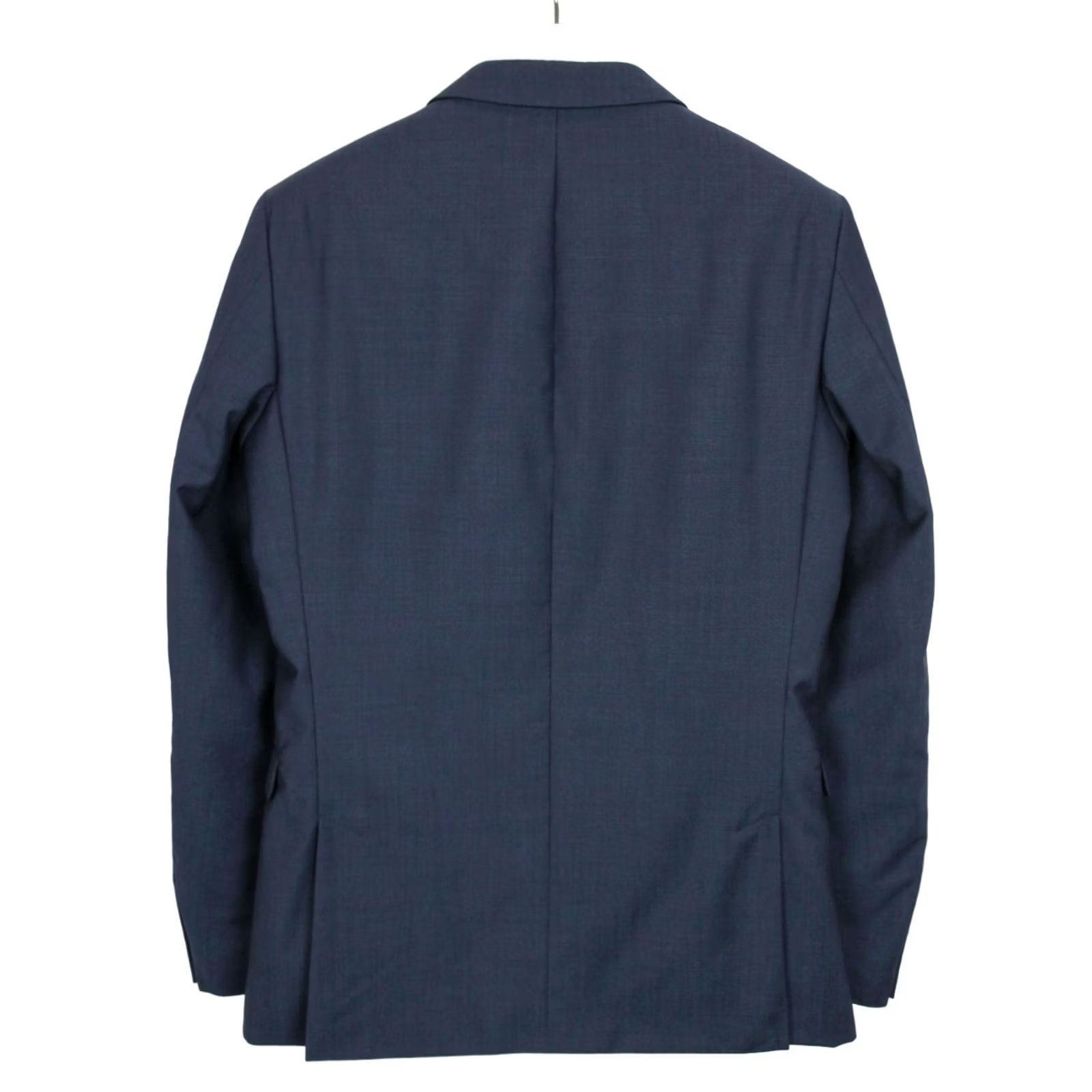 Vintage STRELLSON L-Rick Finest Super 100 Blazer Men's LARGE Wool Formal Single Breasted Blue Size 42R - 2 Thumbnail