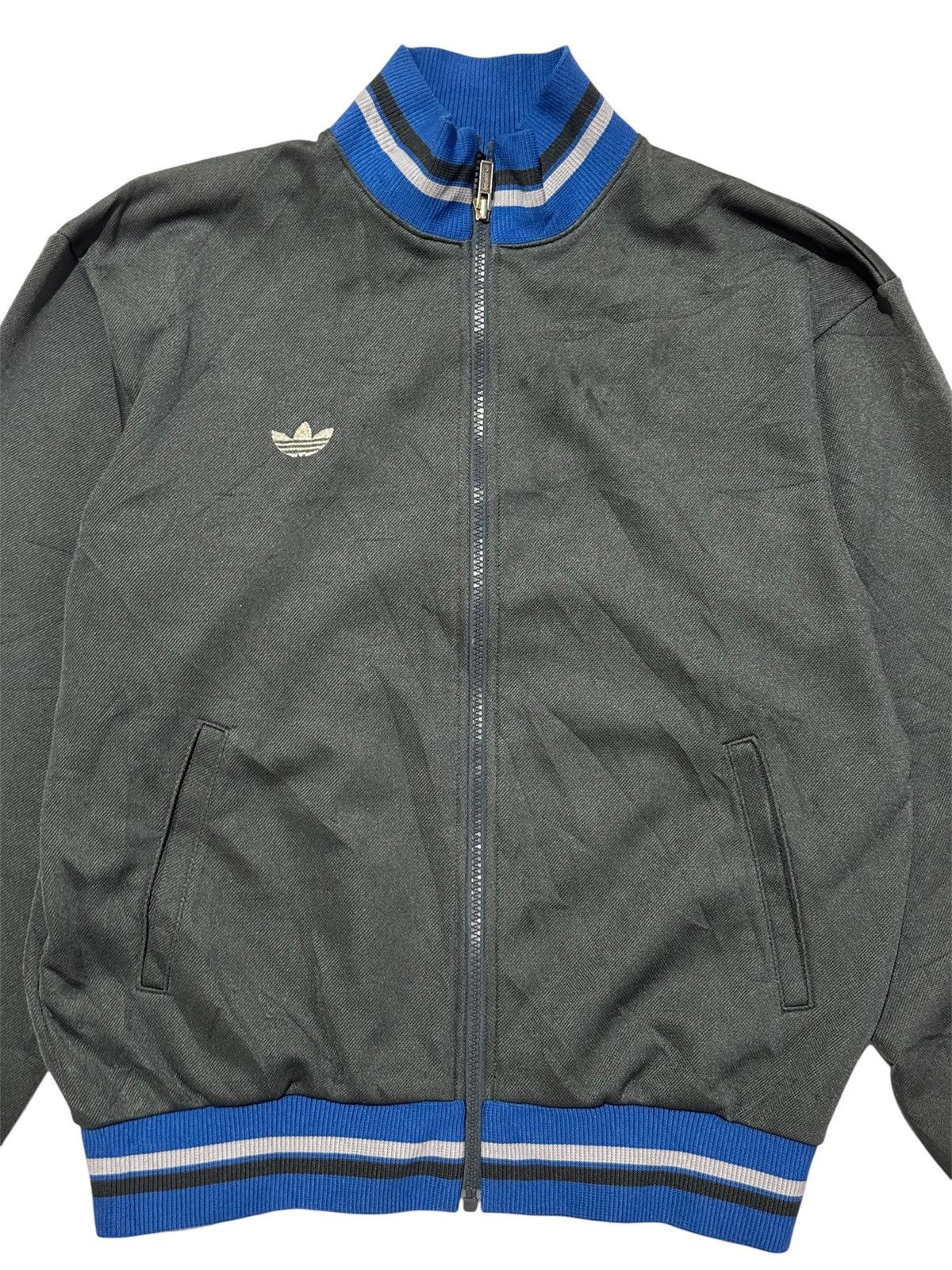 Adidas 80s Adidas x Descente trefoil tracktop Size US M / EU 48-50 / 2 - 3 Thumbnail