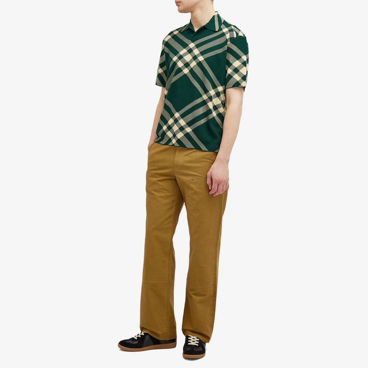 Burberry o1y0426 Polo Sweater in Multicolor Size US S / EU 44-46 / 1 - 5 Thumbnail