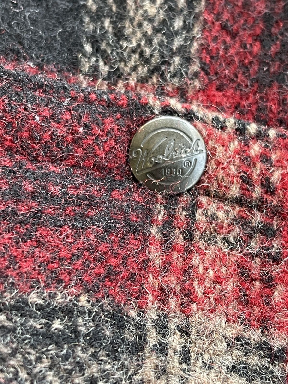 Vintage 90s Woolrich Rugged Wool Checked Vest Size US M / EU 48-50 / 2 - 4 Thumbnail