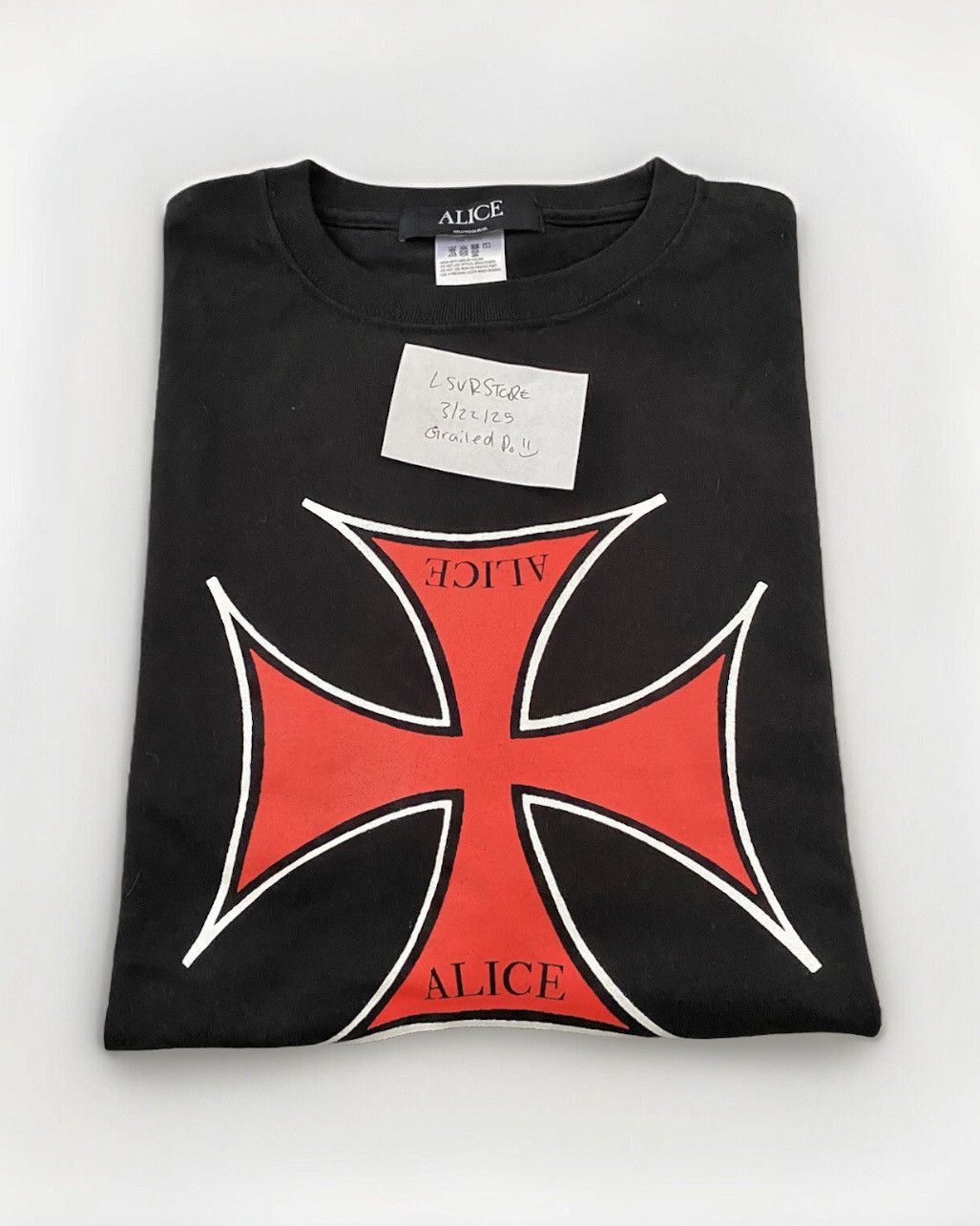 トップス Alice Hollywood Live in Tokyo T-Shirt M ALICE HOLLYWOOD SS25 TOKYO EXCLUSIVE LIVE IN TOKYO T-SHIRT