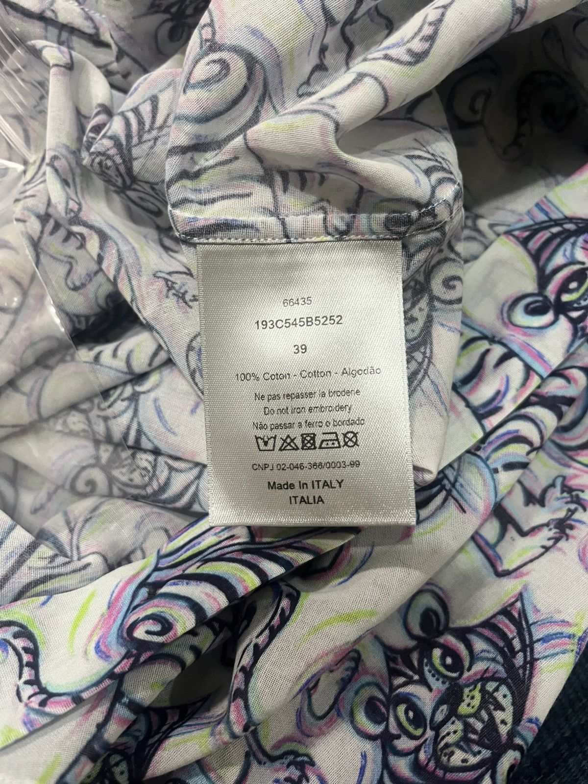 Dior Dior x Kenny Scharf Tiger Tee Size US M / EU 48-50 / 2 - 5 Thumbnail