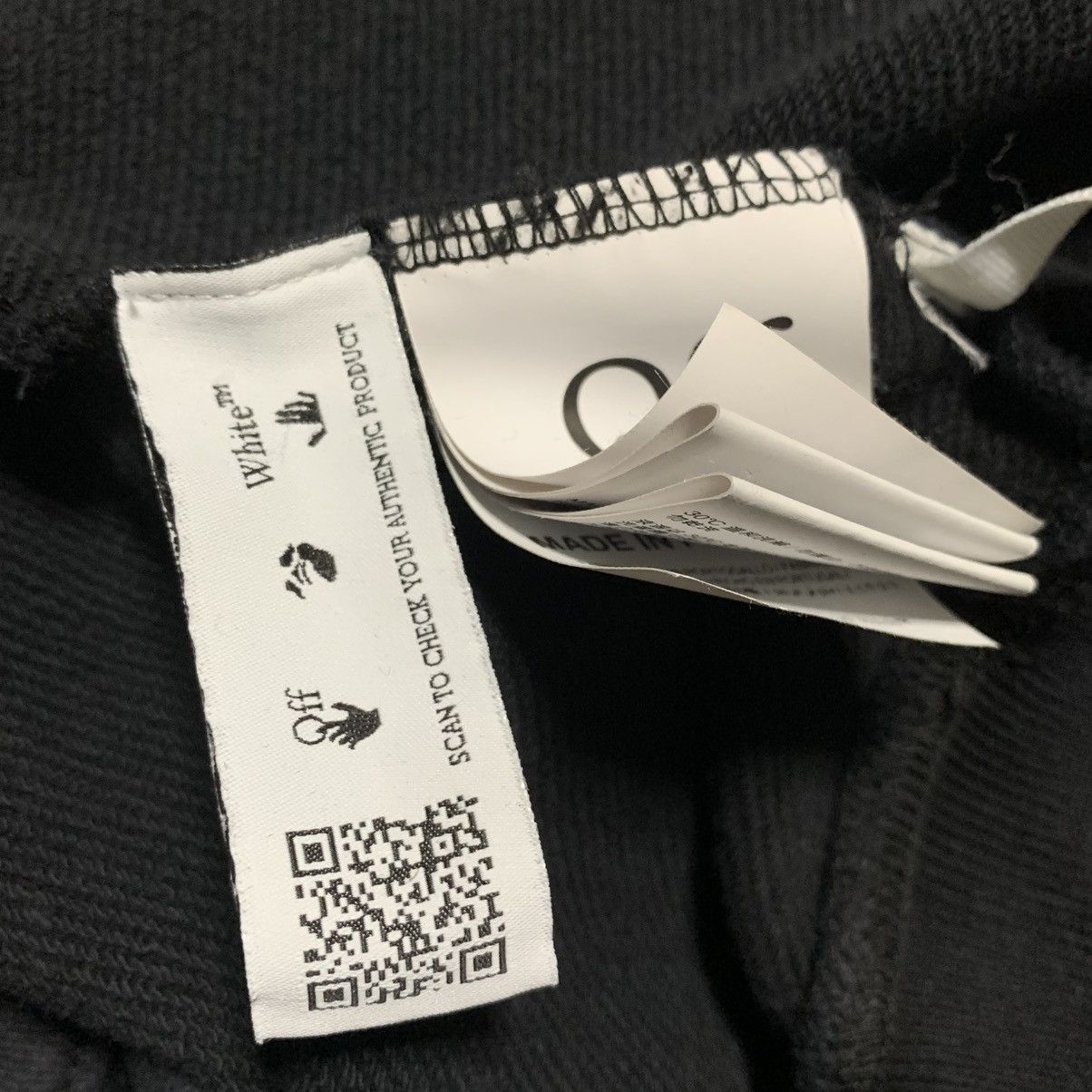 Off-White Off White Small Liquid Arrows Black Sweatshirt Crewneck Size US S / EU 44-46 / 1 - 7 Thumbnail