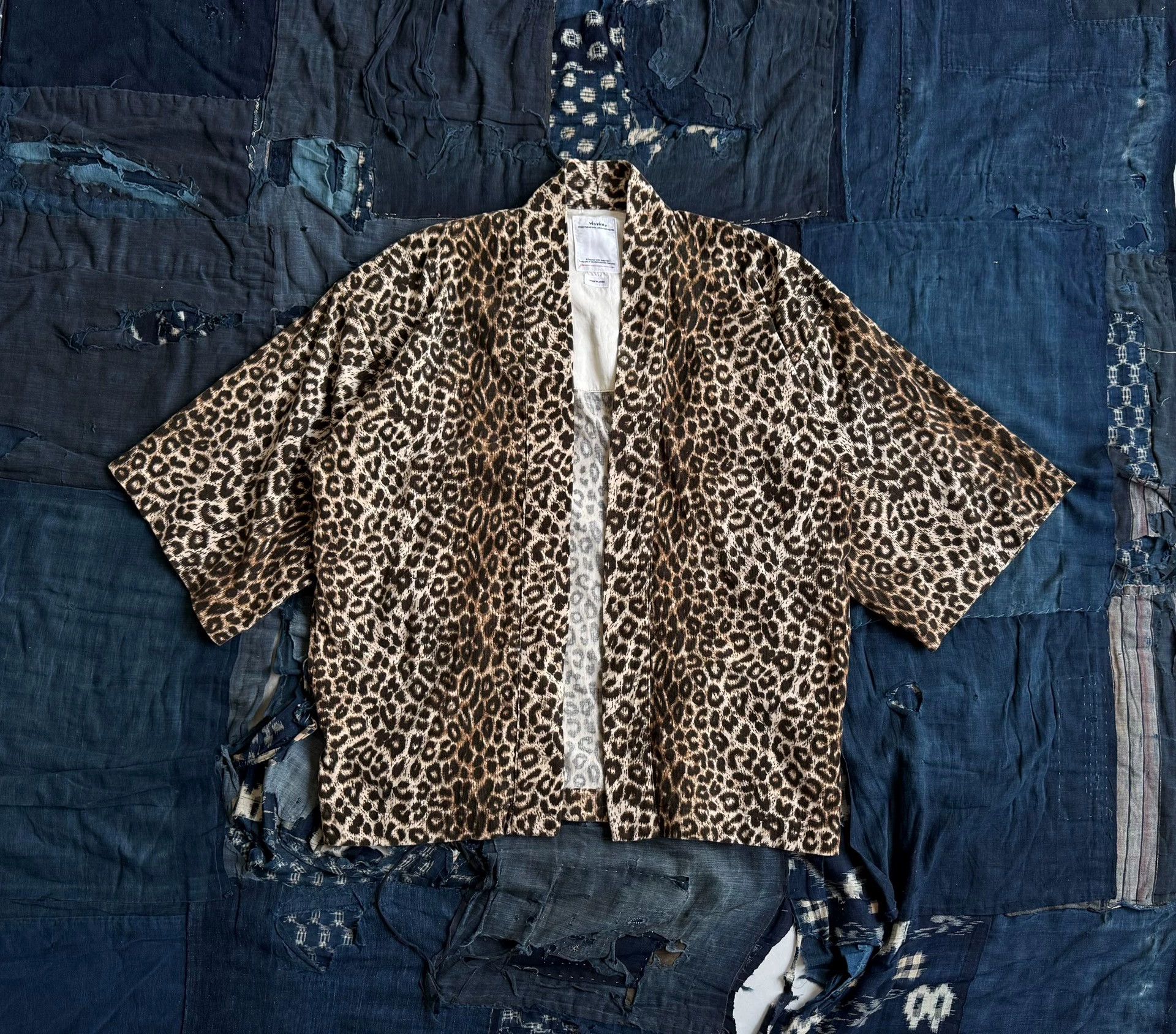 Visvim VISVIM 23SS HAPPI LEOPARD CARDIGAN BEIGE SIZE 2 Size US M / EU 48-50 / 2 - 1 Thumbnail
