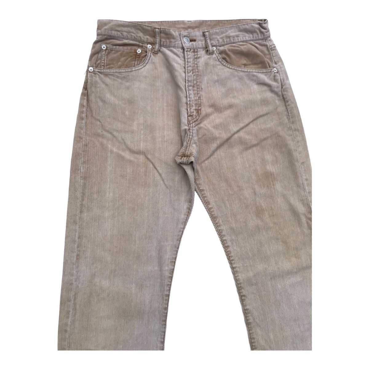 GOODENOUGH Goodenough Japan Streetwear Corduroy Faded Pants Size US 32 / EU 48 - 10 Thumbnail