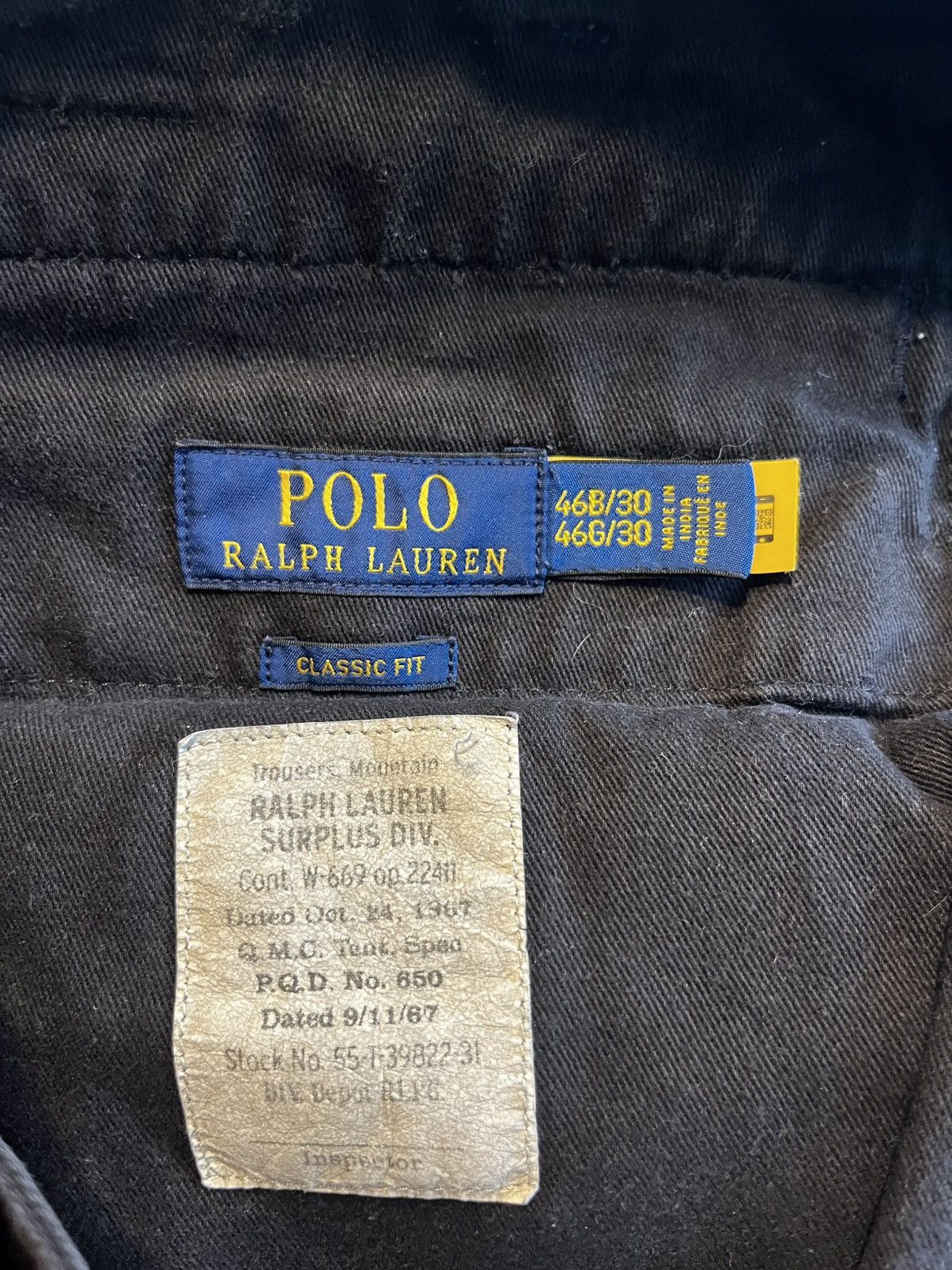Polo Ralph Lauren Ralph Lauren Canvas Cargo Pant Size US 44 / EU 60 - 3 Thumbnail