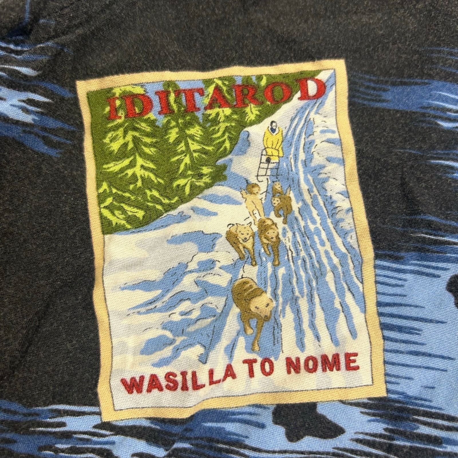 Vintage David Carey Original Alaska Fish Theme Hawaiian Shirt Size US XL / EU 56 / 4 - 7 Thumbnail