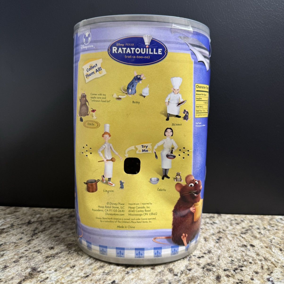 Disney × Vintage Disney Pixar Ratatouille Emile Talking Action Figure Size ONE SIZE - 2 Thumbnail