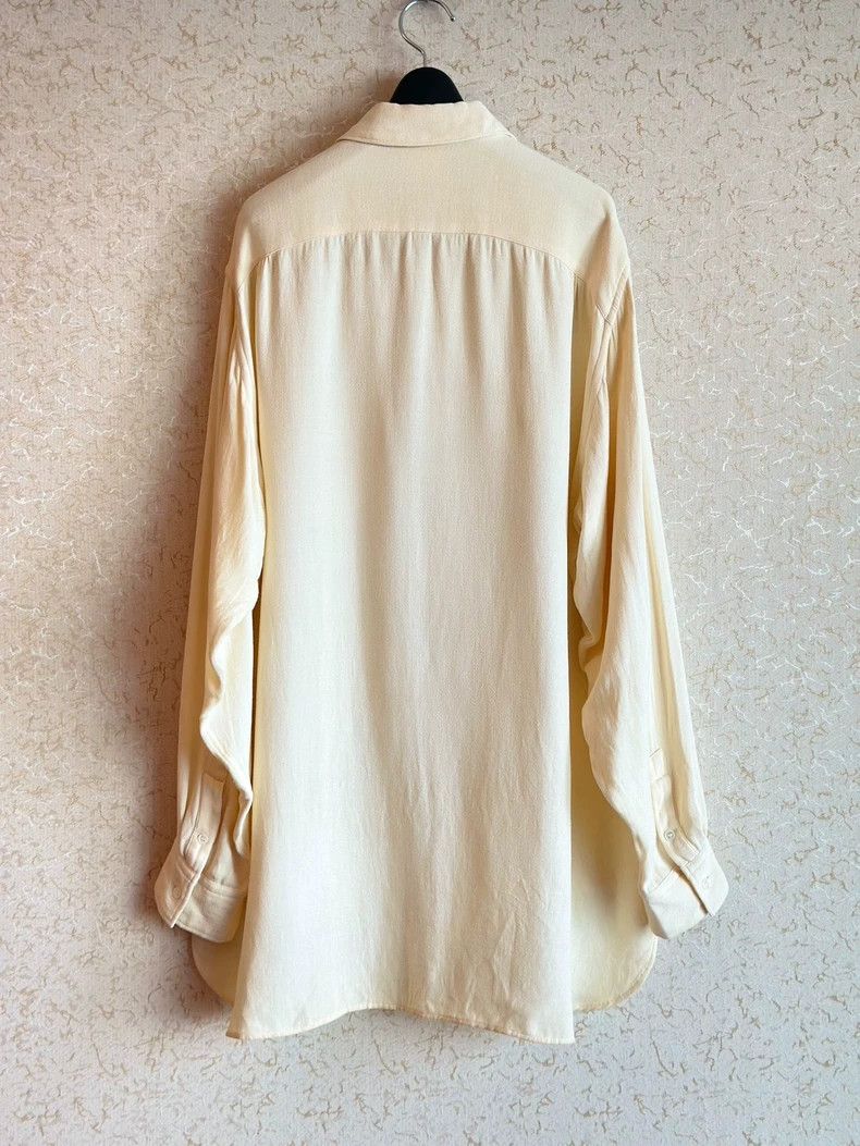 Yohji Yamamoto yohji yamamoto95AW Lumingkan Silk Shirt 2503-Nextarrow Size US M / EU 48-50 / 2 - 3 Thumbnail