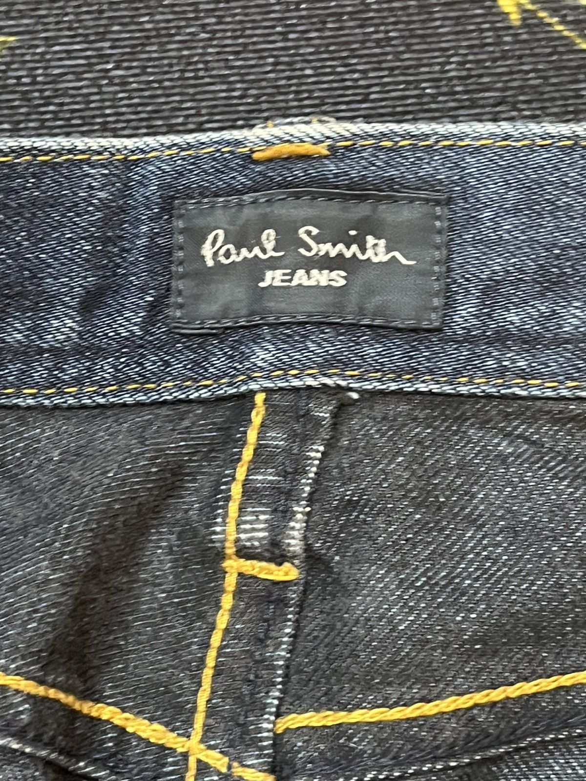 Paul Smith Vintage Paul Smith Whiskers Faded Grunge Denim Size US 34 / EU 50 - 10 Thumbnail