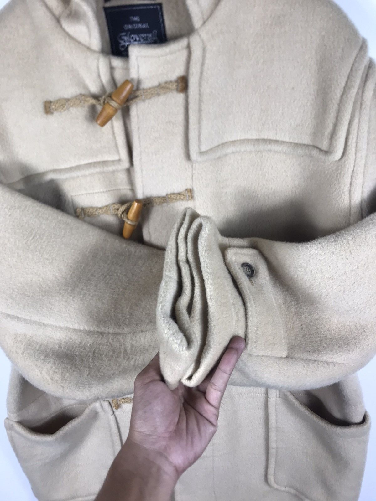 Gloverall × Vintage 🌟Gloverall Hooded Wool Duffle Long Coat Size US M / EU 48-50 / 2 - 6 Thumbnail
