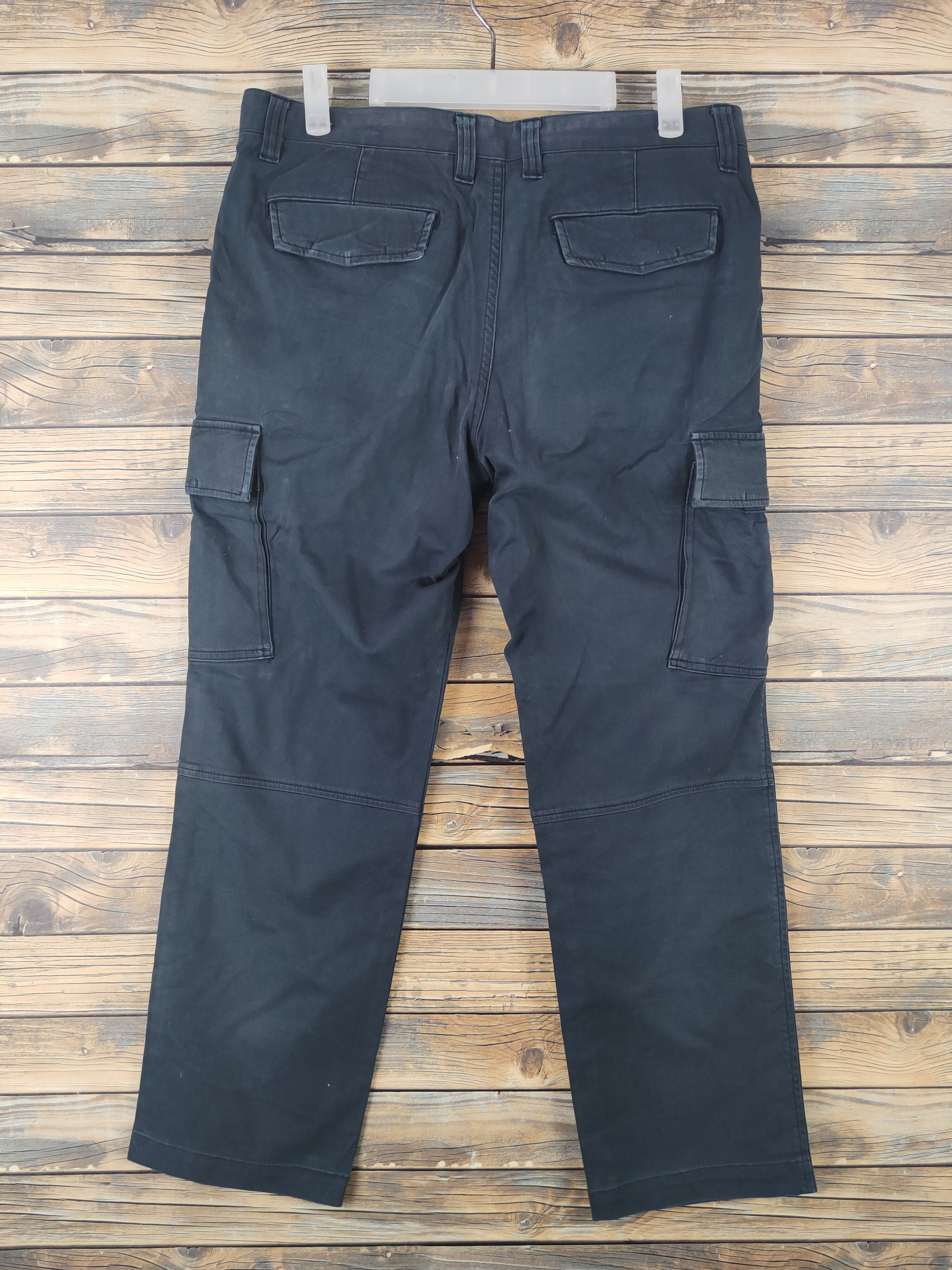 Japanese Brand DL Uniqlo Navy Multipocket Tactical Cargo Pants #1870 Size US 32 / EU 48 - 7 Thumbnail