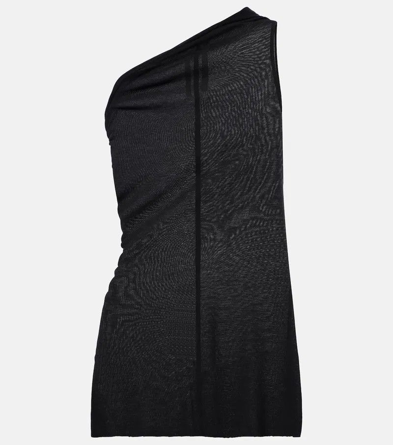 Rick Owens o1y0126 Blouse in Black Size S / US 4 / IT 40 - 1 Thumbnail