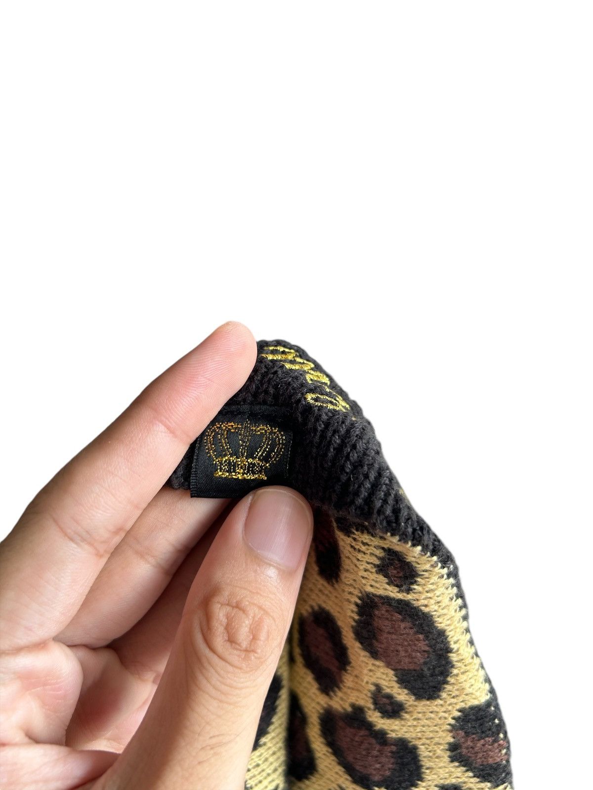 Japanese Brand × Kapital × Vintage Leopard Japanese Brand Reversible big Beanie Hats Rare🎌☠️☠️ Size ONE SIZE - 8 Thumbnail