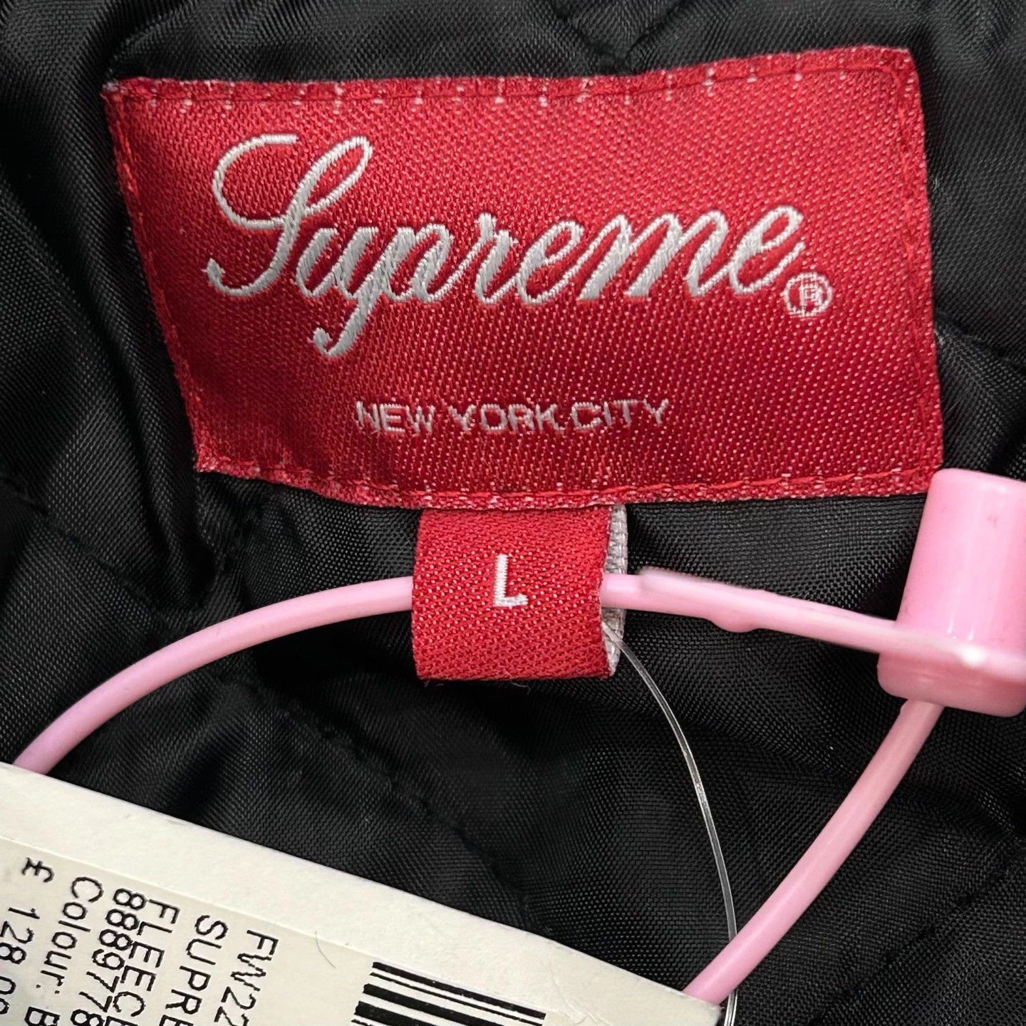 Supreme Supreme 22FW Fleece Denim Hooded Paneled Shirt L Size US L / EU 52-54 / 3 - 5 Thumbnail