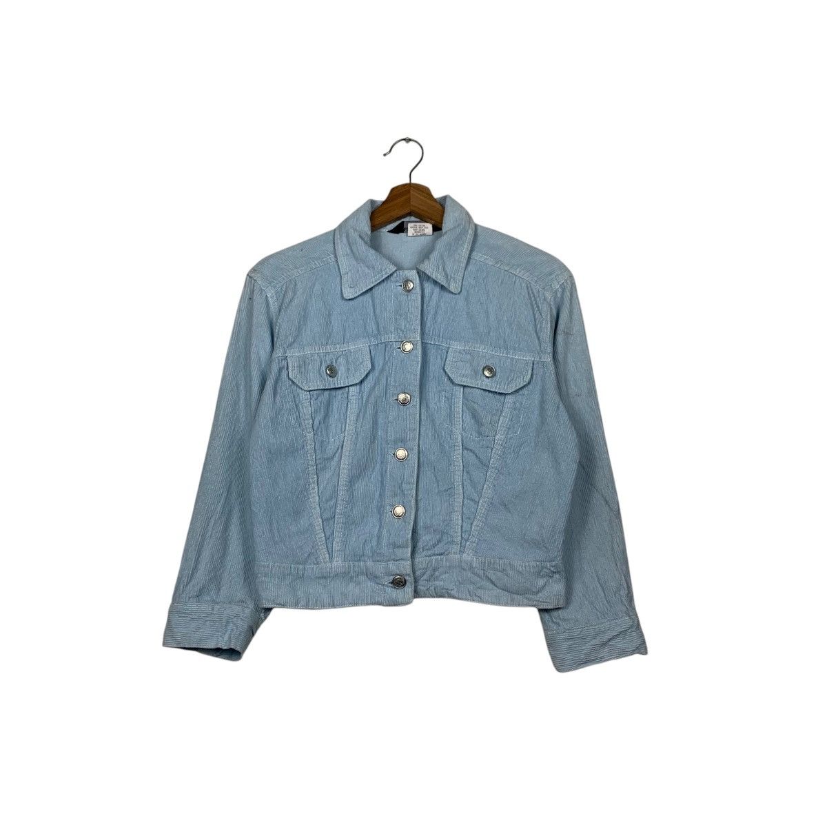 Vintage 90’s BILLY BLUES Women’s Corduroy Jacket #2277-C101 Size M / US 6-8 / IT 42-44 - 1 Thumbnail