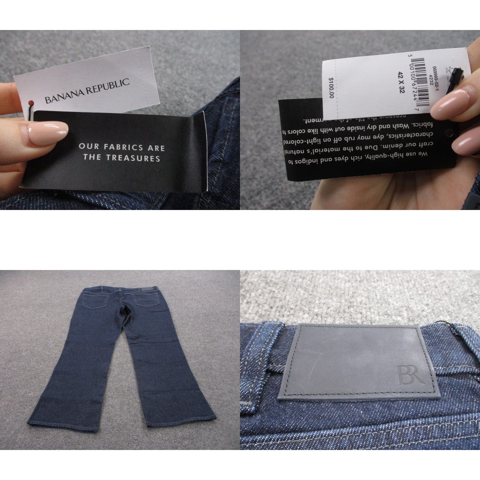 Banana Republic Banana Republic Jeans Mens 42 X 32 Blue Denim Slim Fit Bootcut Classic NEW Jeans Mens 42 X 32 Blue Denim Slim Bootcut Banana Republic Size US 42 / EU 58 - 9 Thumbnail