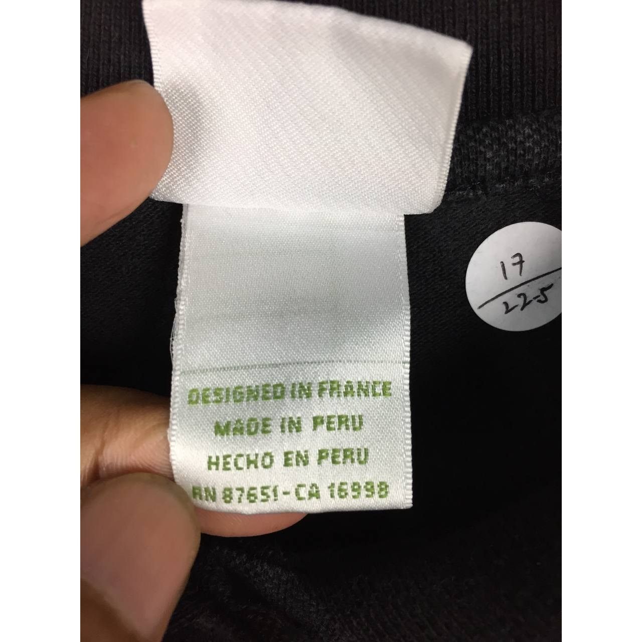 Lacoste Vtg Lacoste Made In Peru Small Logo Casual Polo Tee Size US S / EU 44-46 / 1 - 7 Thumbnail