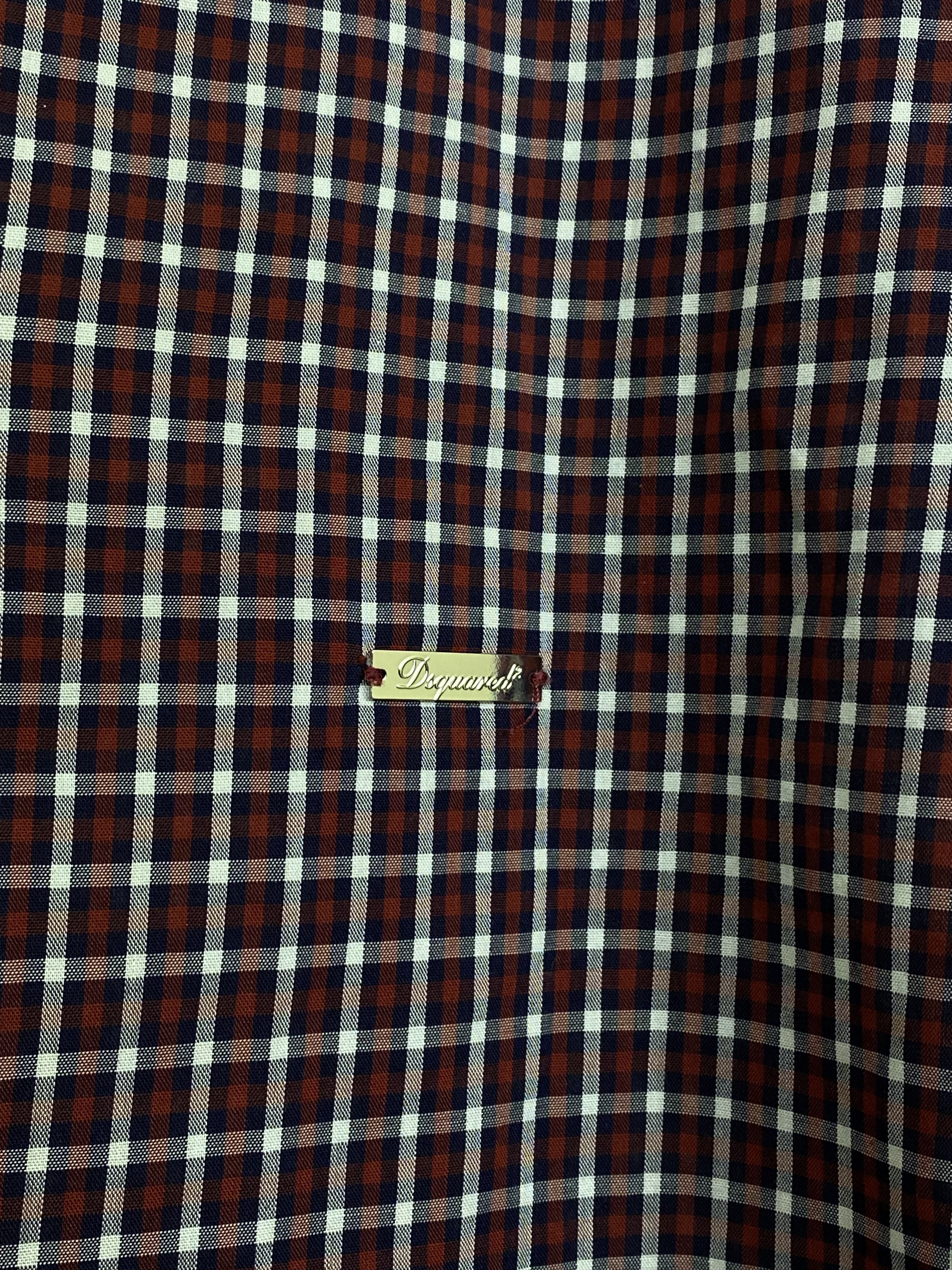 Dsquared2 Dsquared2 classic striped shirt with metallic logo size M Size US M / EU 48-50 / 2 - 4 Thumbnail