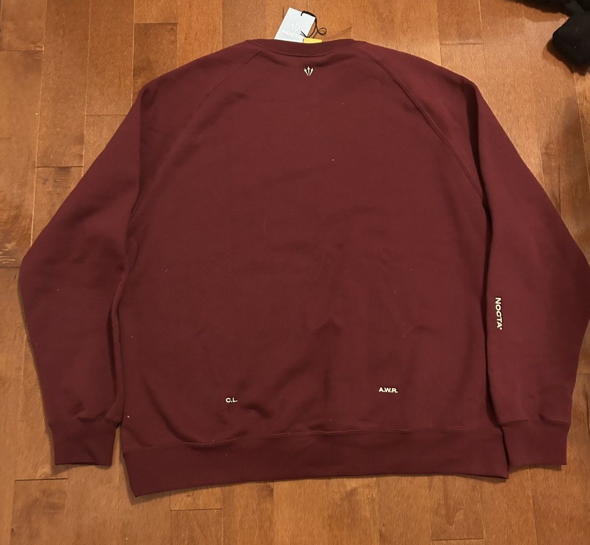 NOCTA Size XXL-Nike x NOCTA CS Crewneck Dark Beet Root NWT New Size US XXL / EU 58 / 5 - 6 Thumbnail