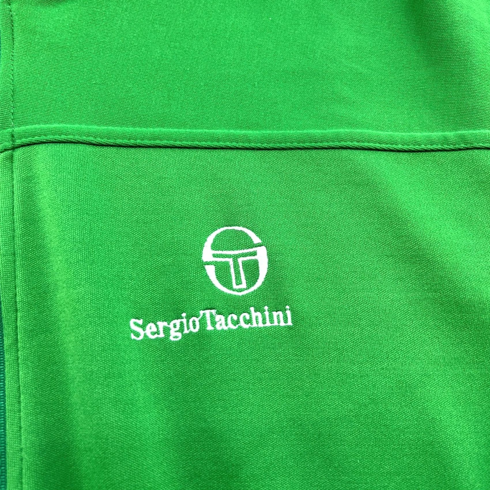 Sergio Tacchini VINTAGE Sergio Tacchini Tennis Jacket 48 Australia Club Green Full Zip Mens Jacket Size US M / EU 48-50 / 2 - 3 Thumbnail
