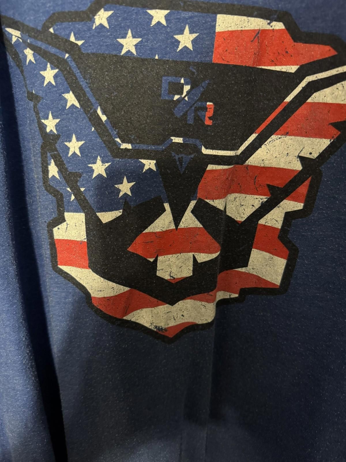 Other Bunker Made Star Spangled Logo Tee shirt Men's Sz L Blue Size US L / EU 52-54 / 3 - 4 Thumbnail